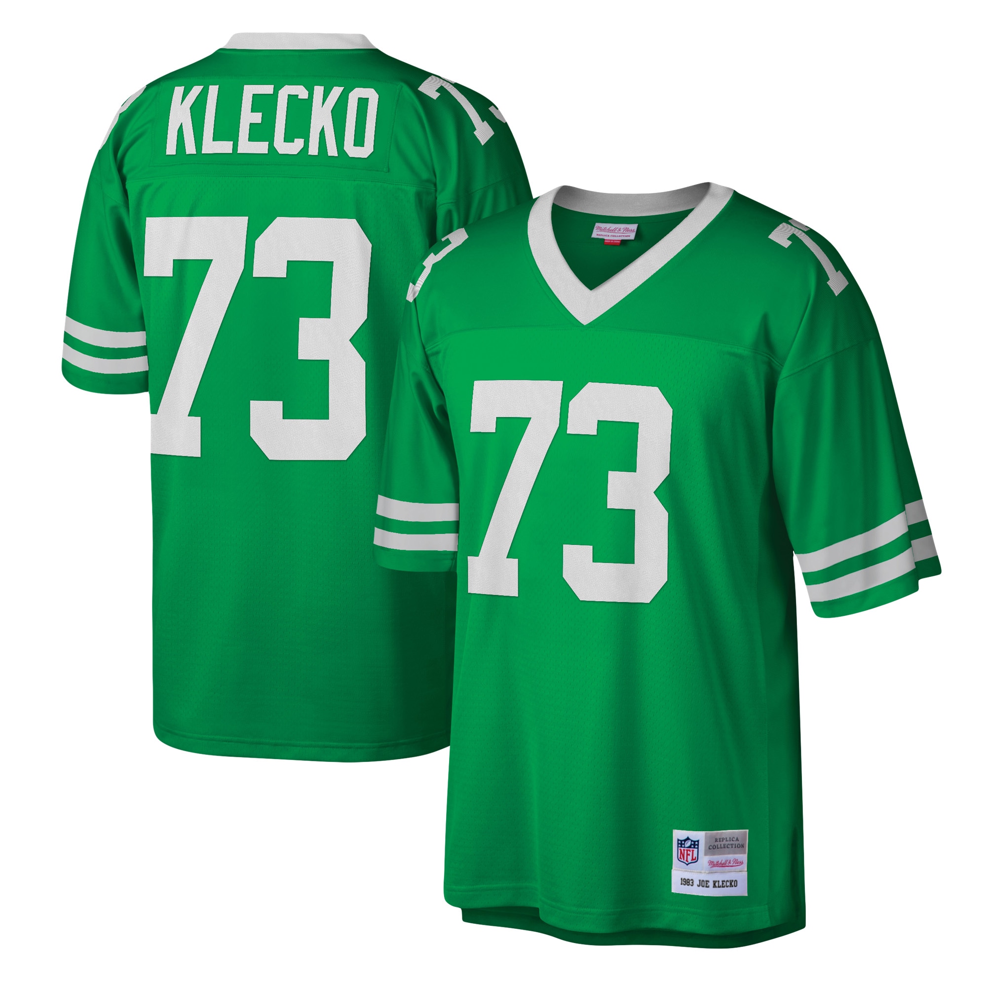 Joe Klecko New York Jets Mitchell & Ness Legacy Replica Jersey - Kelly Green - vstockx