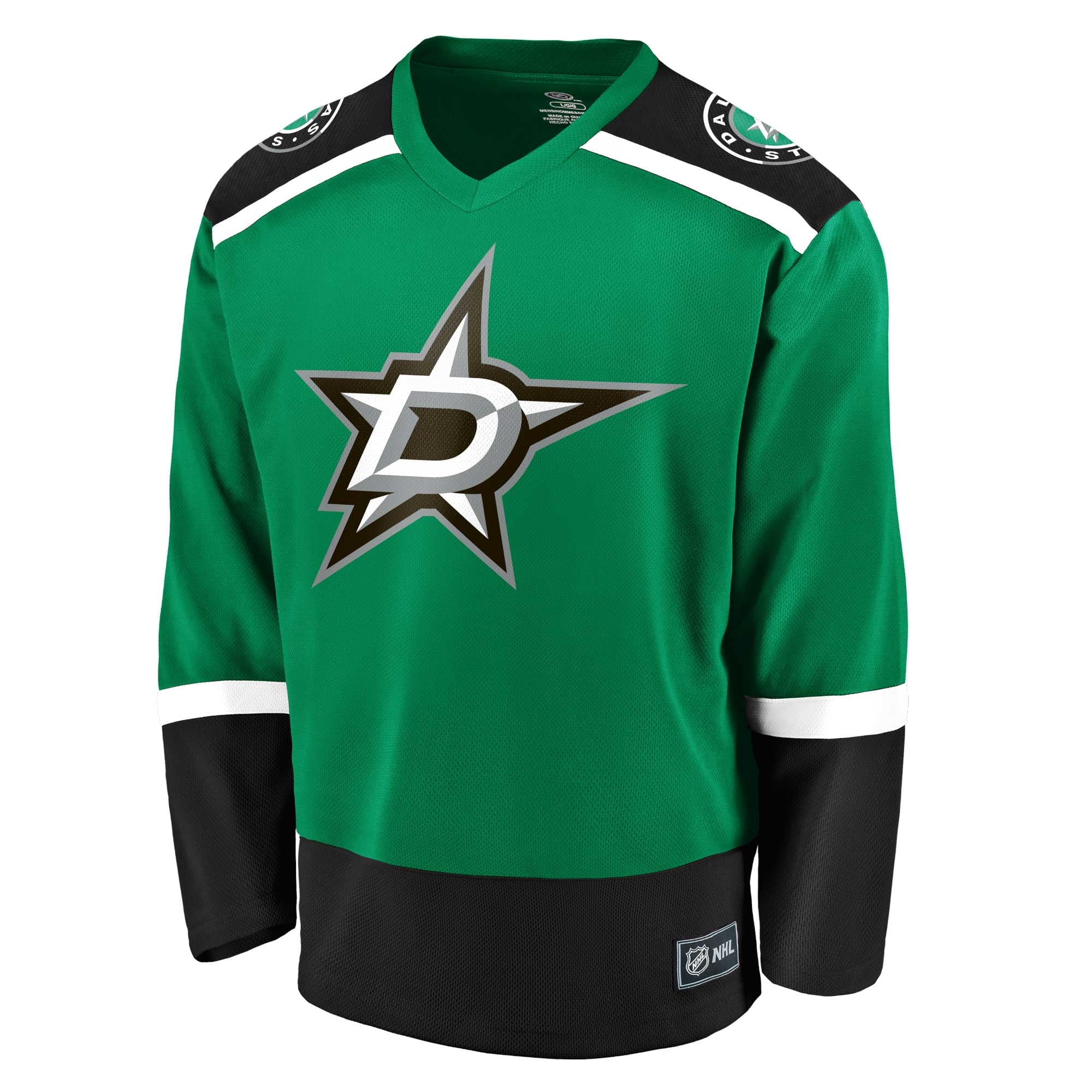 Men's Fanatics Branded Kelly Green Dallas Stars Team Jersey - vstockx