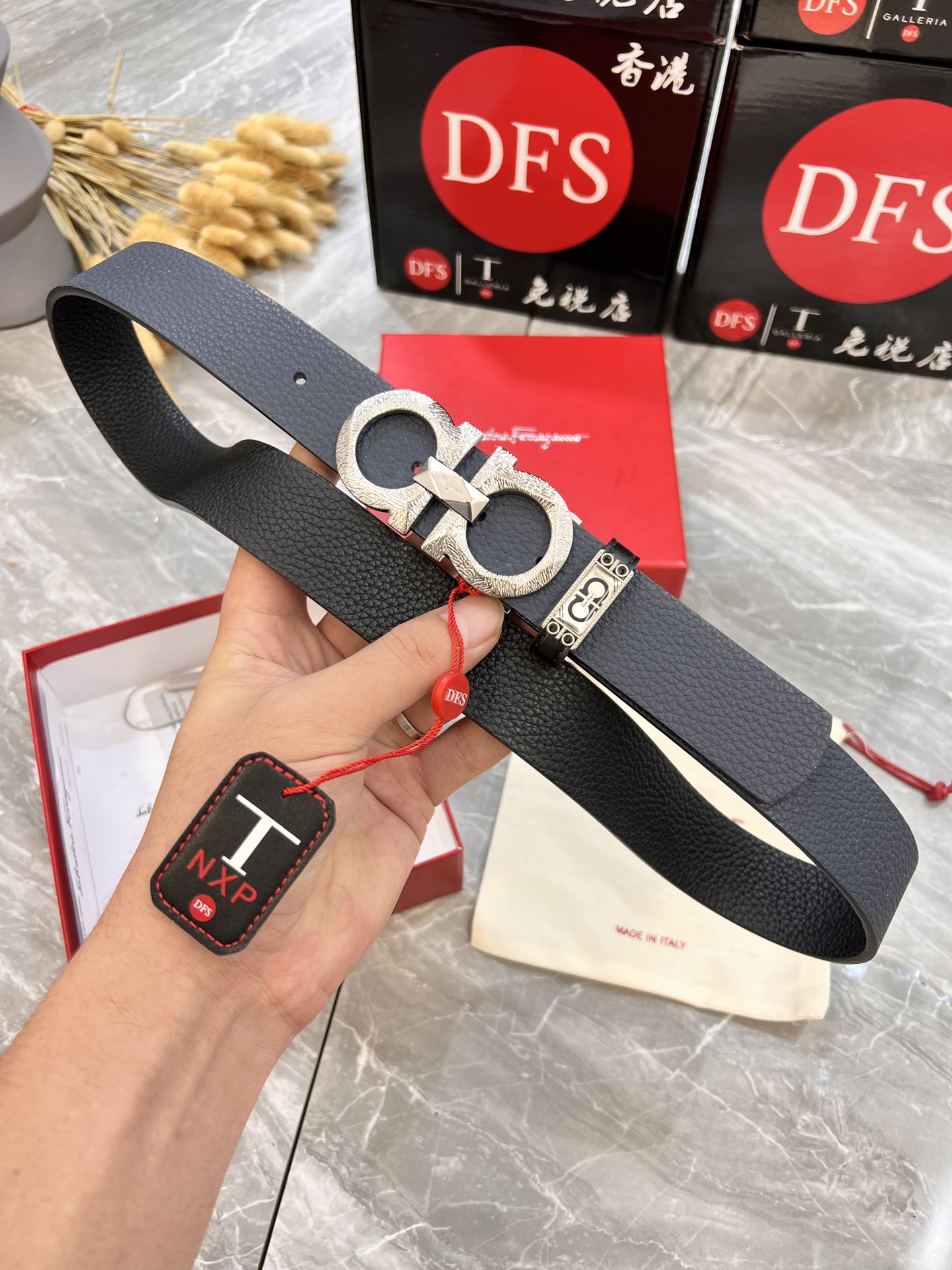 Streetwear Belt Ferragamo 319943 size:3.5cm - vstockx