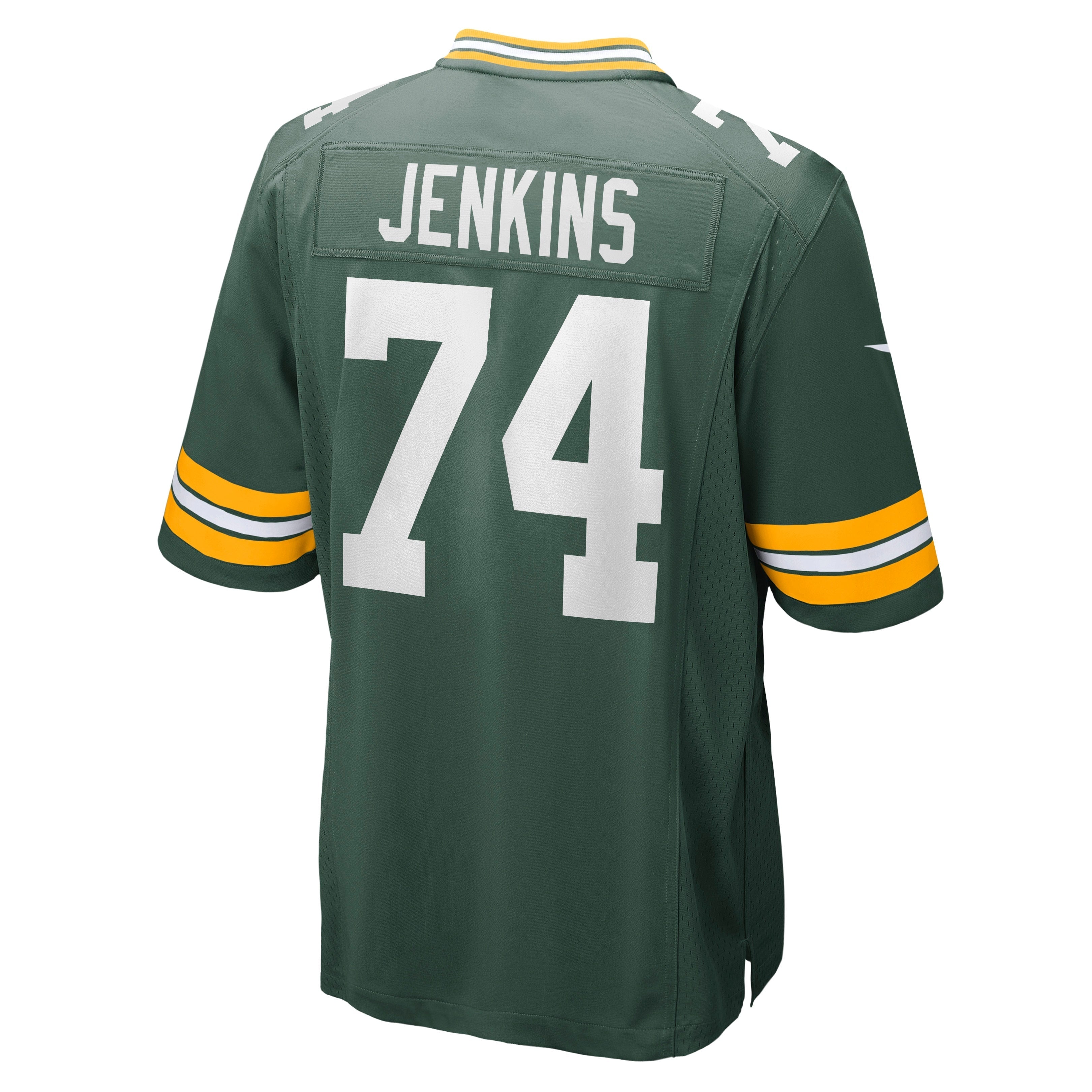Men's Nike Elgton Jenkins Green Green Bay Packers Game Jersey - vstockx