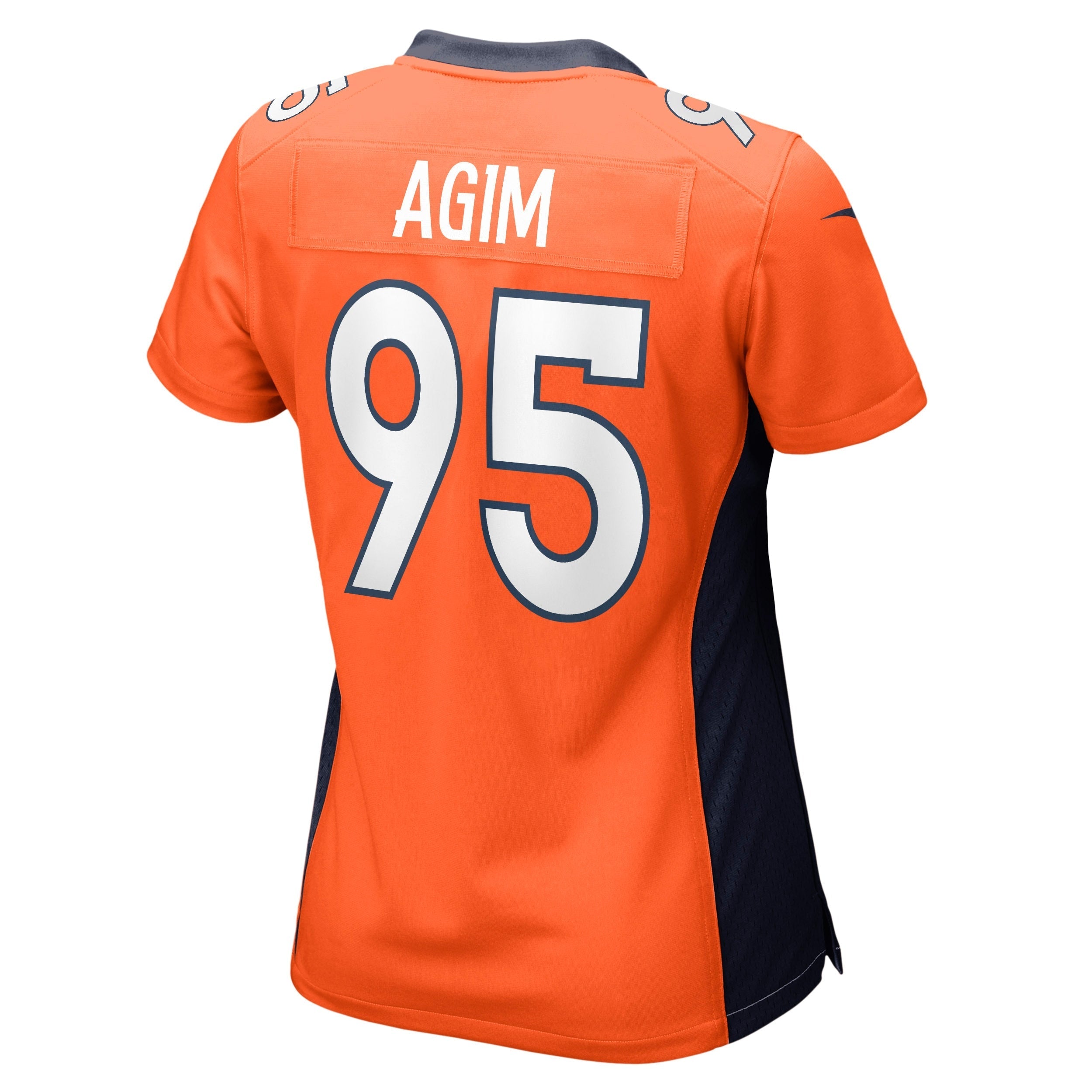 Women's Nike McTelvin Agim Orange Denver Broncos Game Jersey - vstockx