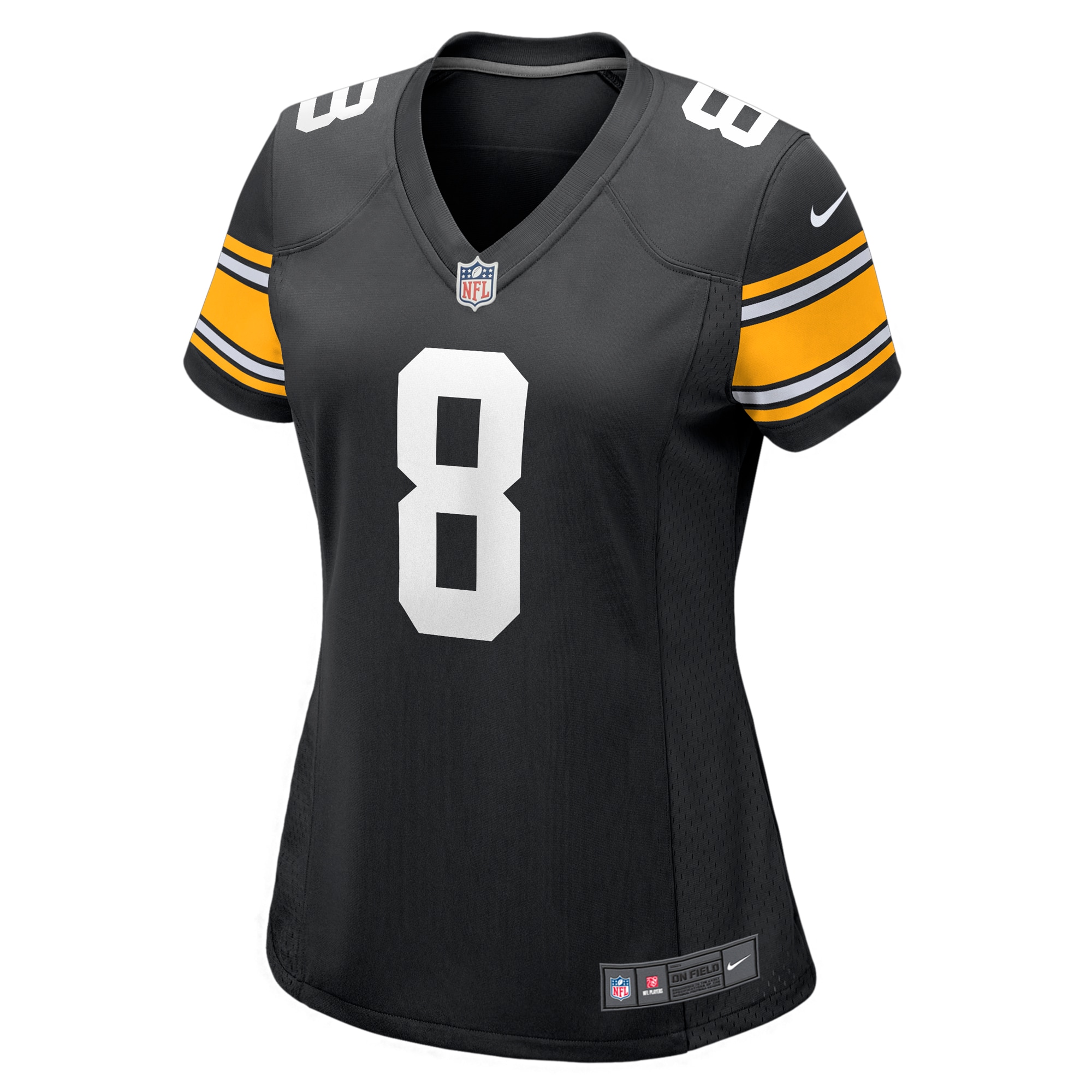 Kenny Pickett Pittsburgh Steelers Nike Women's Alternate Game Jersey - Black - vstockx