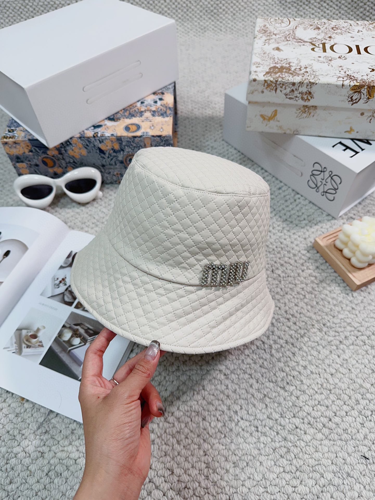 Streetwear Hat Miu 329358 - vstockx