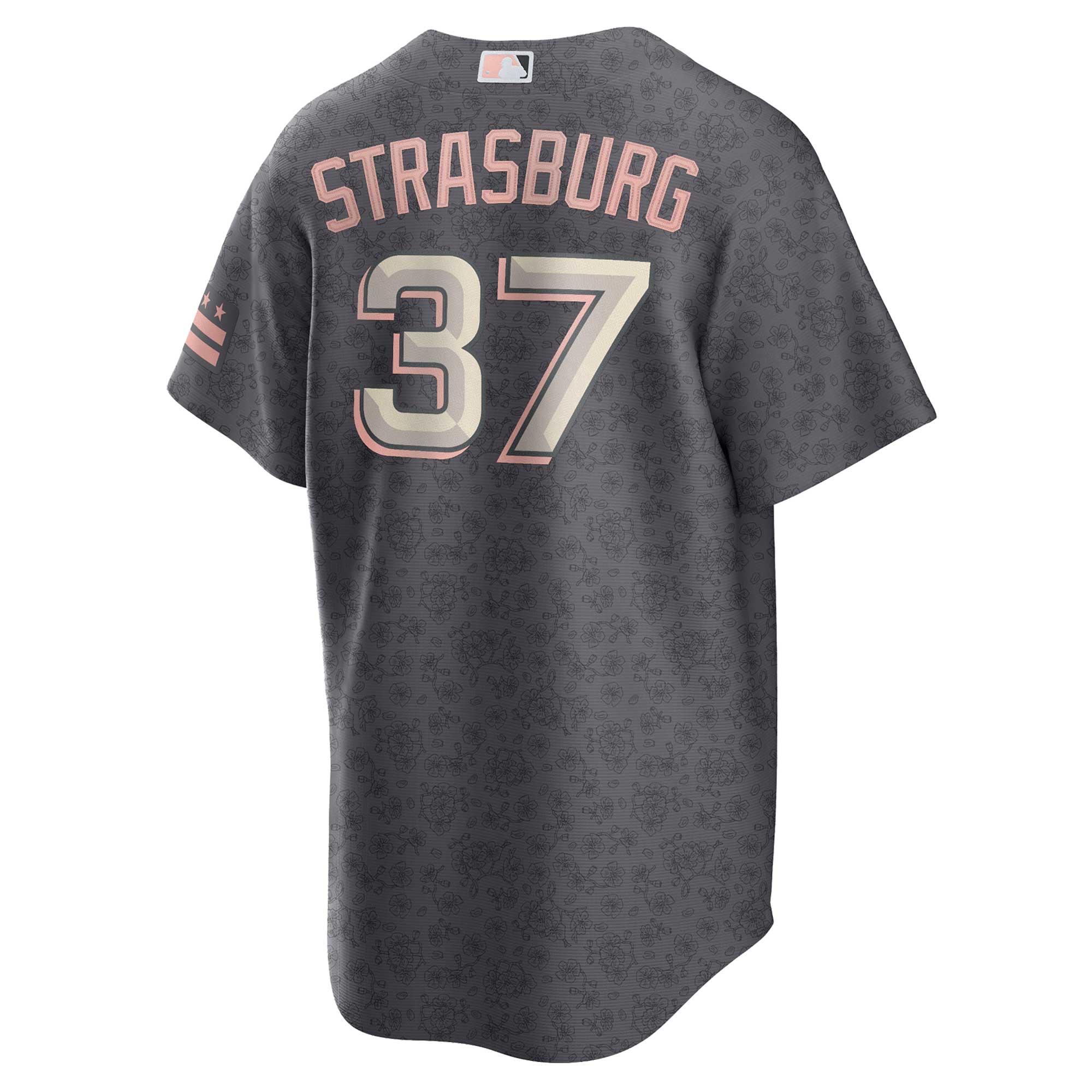 Stephen Strasburg Washington Nationals Nike City Connect Replica Player Jersey - Gray - vstockx