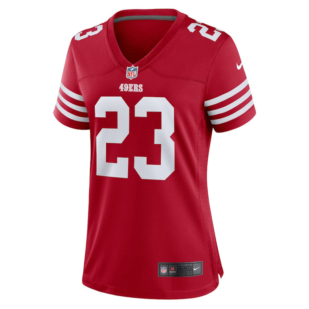 Women's San Francisco 49ers Christian McCaffrey Game Jersey - Scarlet - vstockx