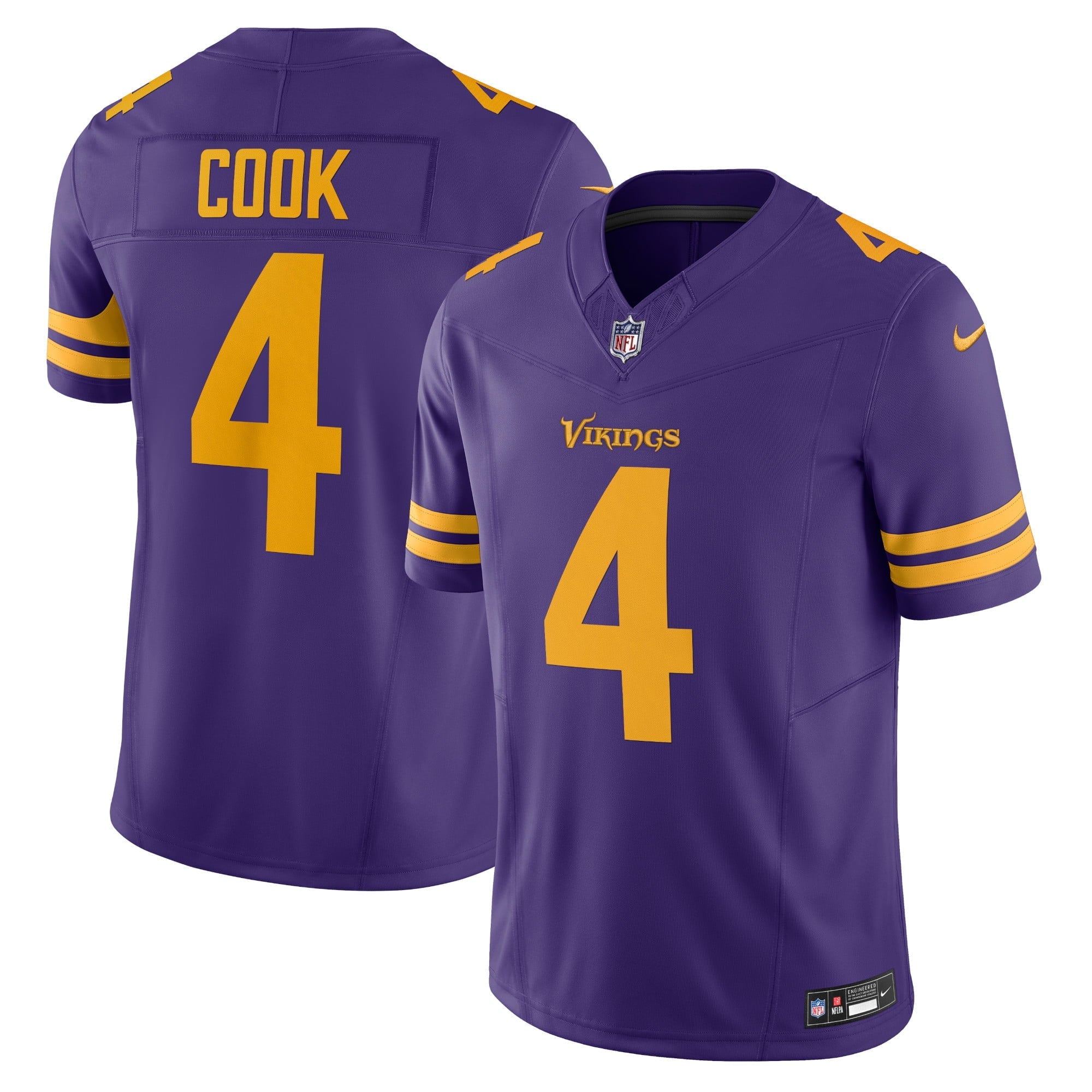 Men's Nike Dalvin Cook Purple Minnesota Vikings Vapor F.U.S.E. Limited Jersey - vstockx