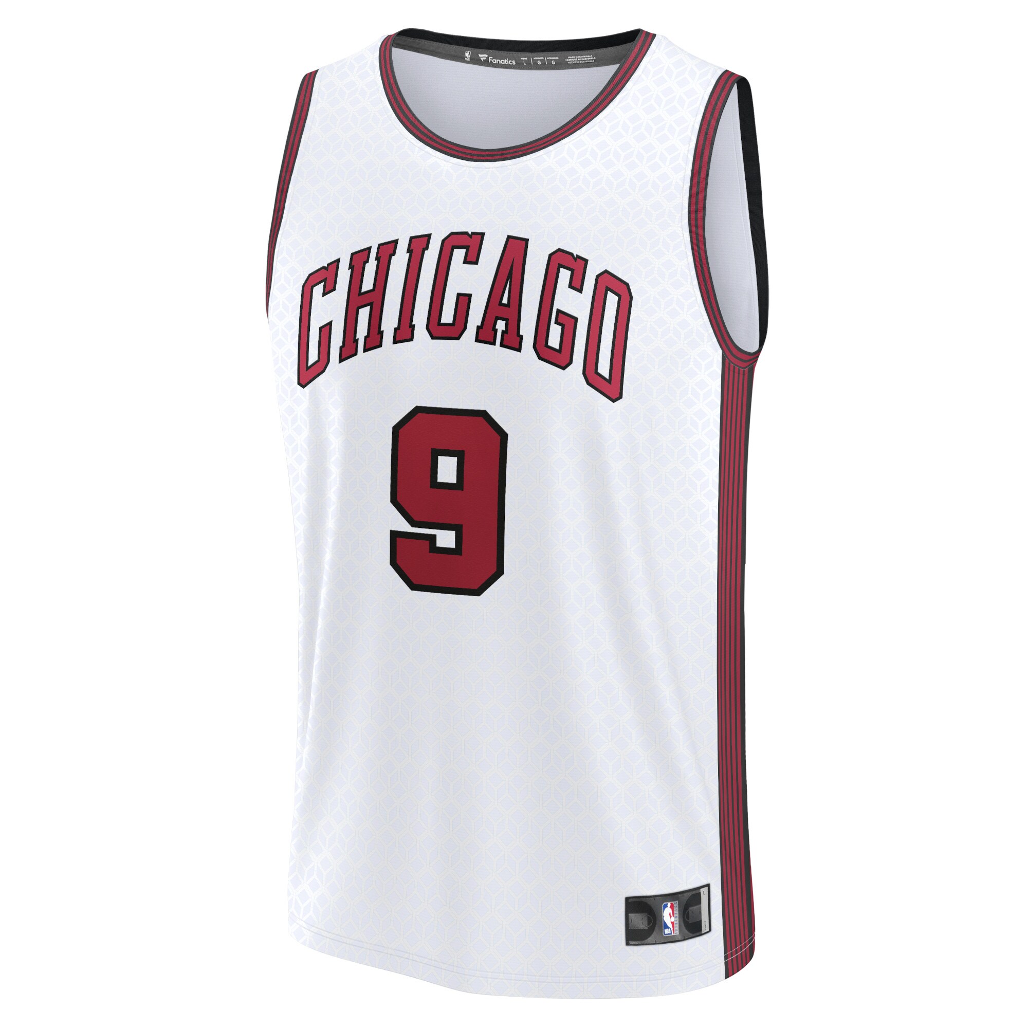 Nikola Vucevic Chicago Bulls Fanatics Branded 2022/23 Fastbreak Jersey - City Edition - White - vstockx