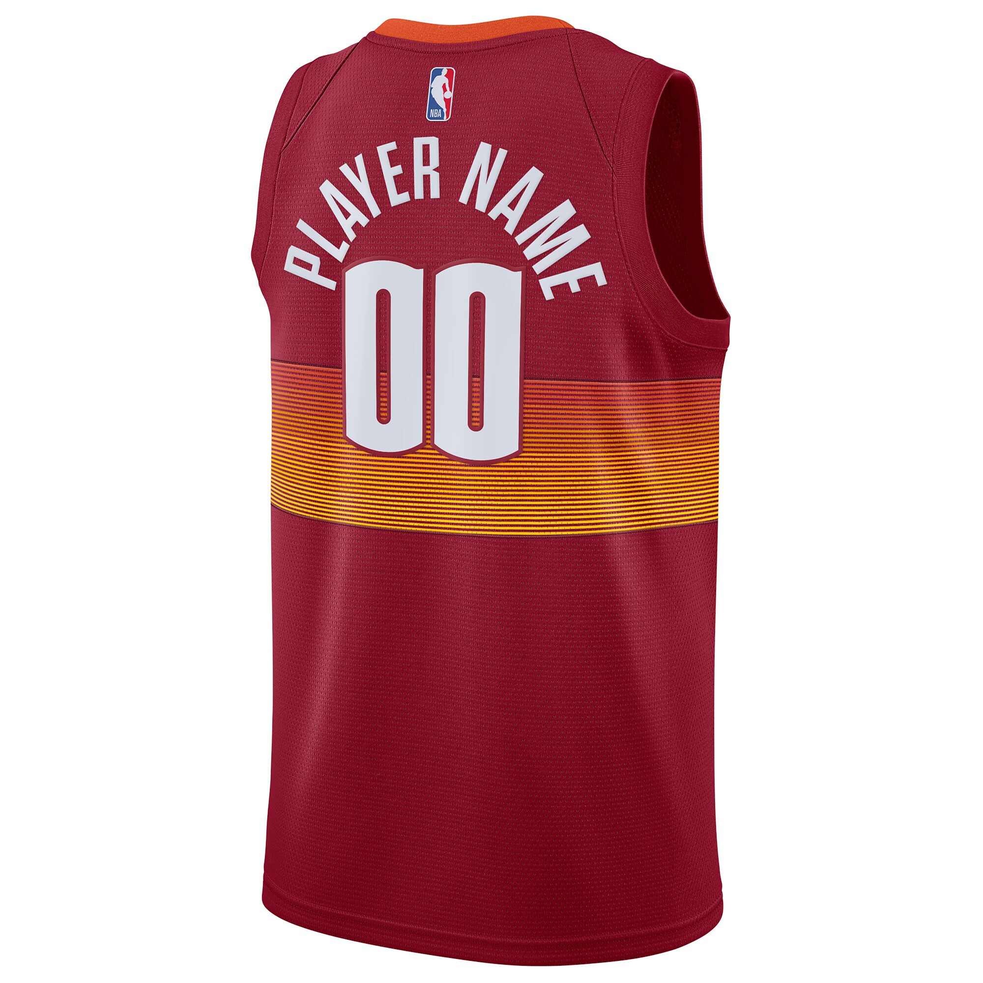 Denver Nuggets Nike 2020/21 Swingman Custom Jersey Red - City Edition - vstockx
