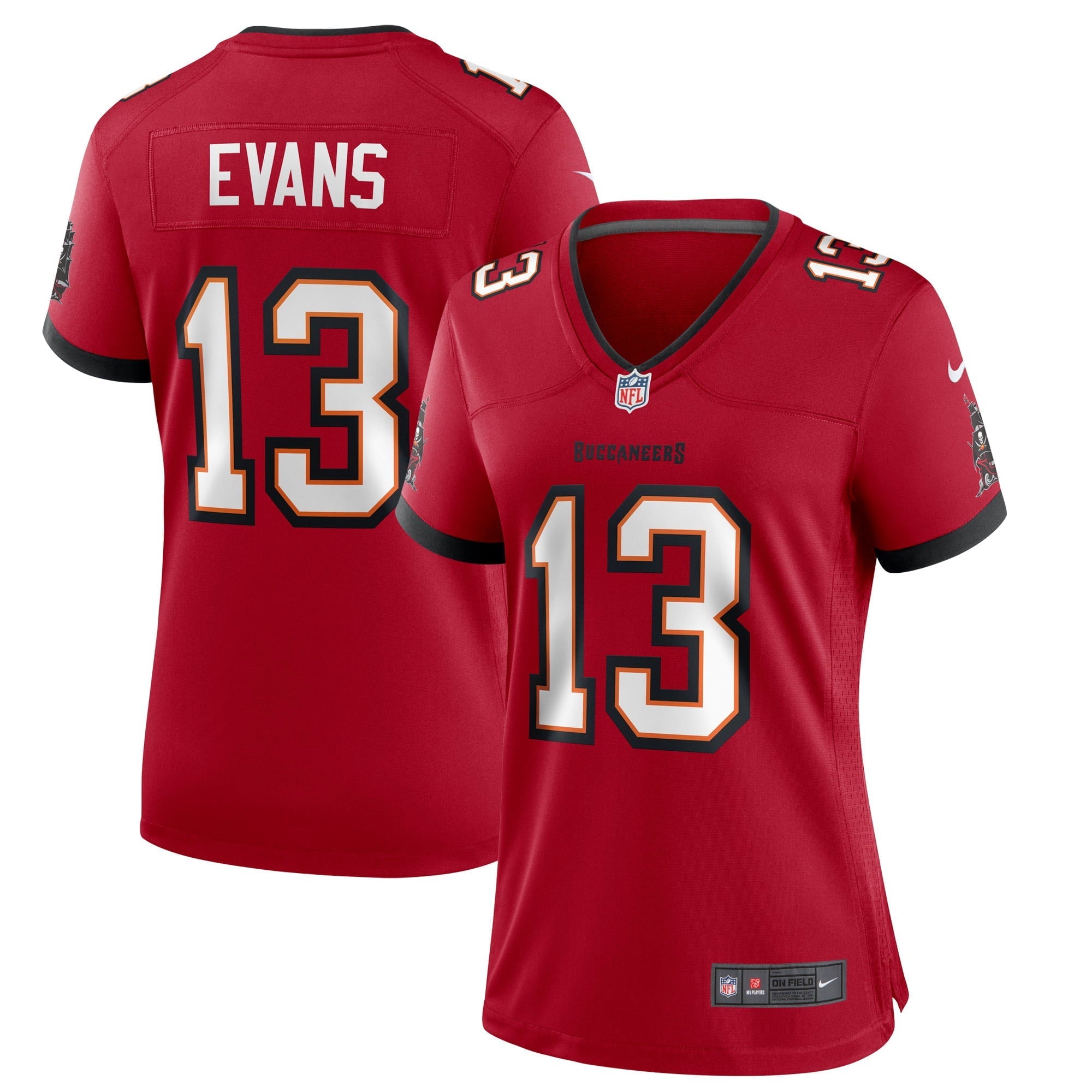 Women's Nike Mike Evans Red Tampa Bay Buccaneers Game Jersey - vstockx