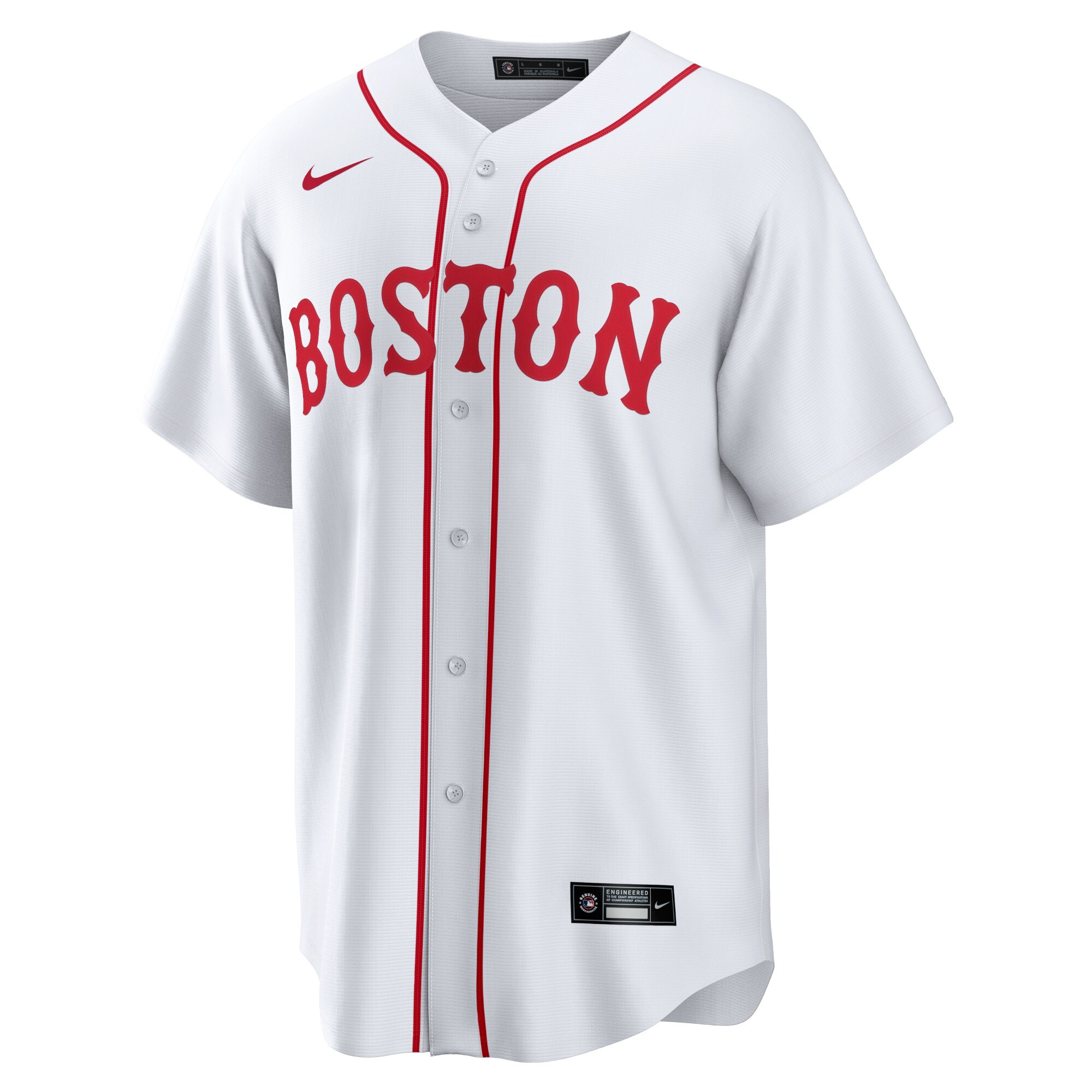 Xander Bogaerts Boston Red Sox Nike 2021 Patriots' Day Official Replica Player Jersey - White - vstockx