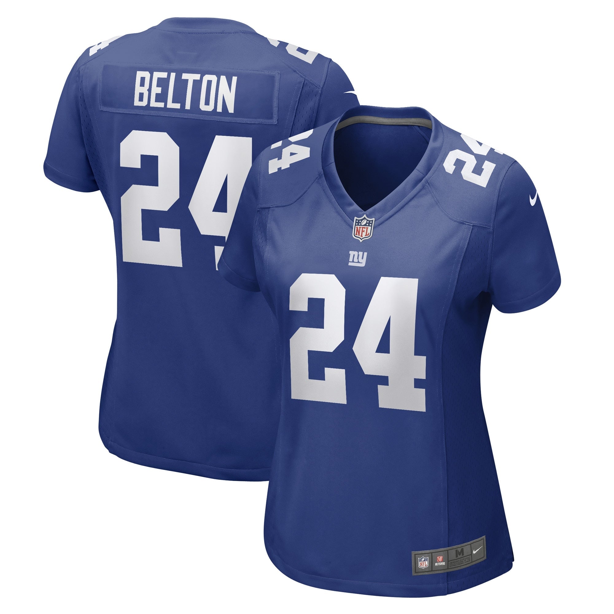 Women's Nike Dane Belton Royal New York Giants Game Player Jersey - vstockx