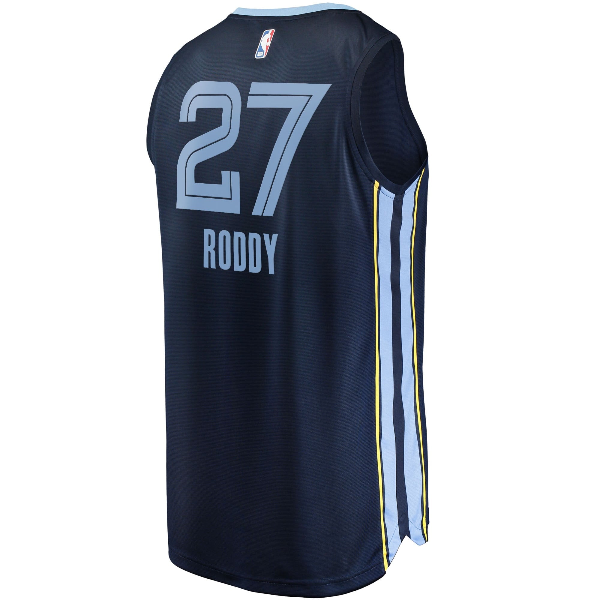 Men's Fanatics Branded David Roddy Navy Memphis Grizzlies 2022 NBA Draft First Round Pick Fast Break Replica Player - vstockx