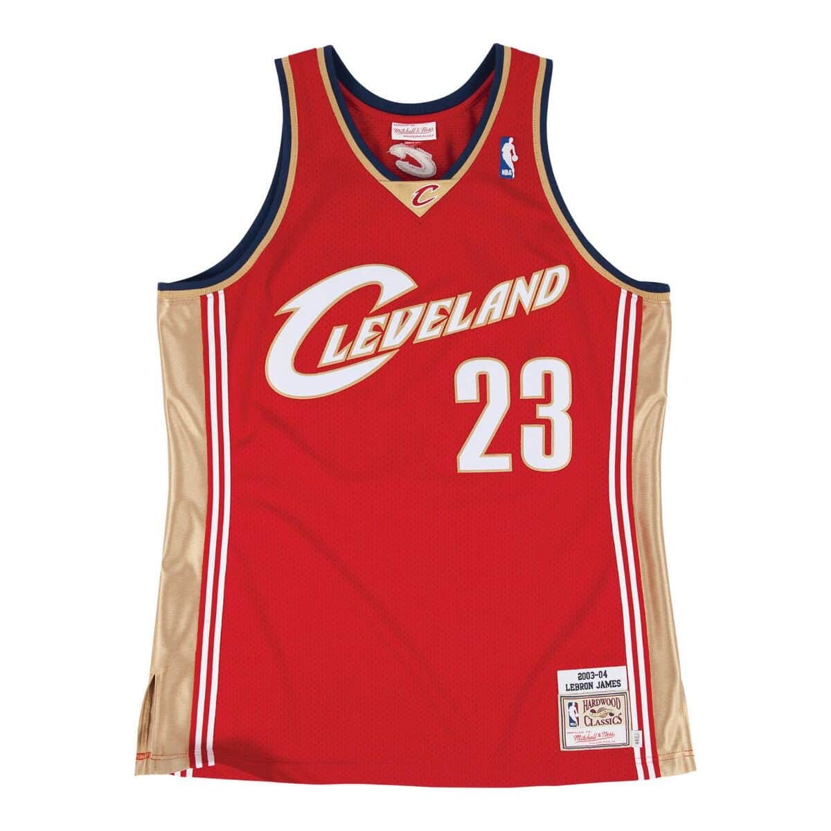 Authentic Lebron James Cleveland Cavaliers Road 2003-04 Jersey - vstockx