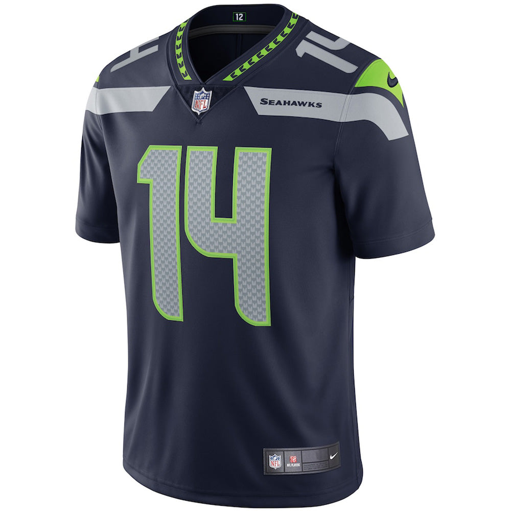 Youth Seattle Seahawks DK Metcalf Vapor Jersey - Navy - vstockx