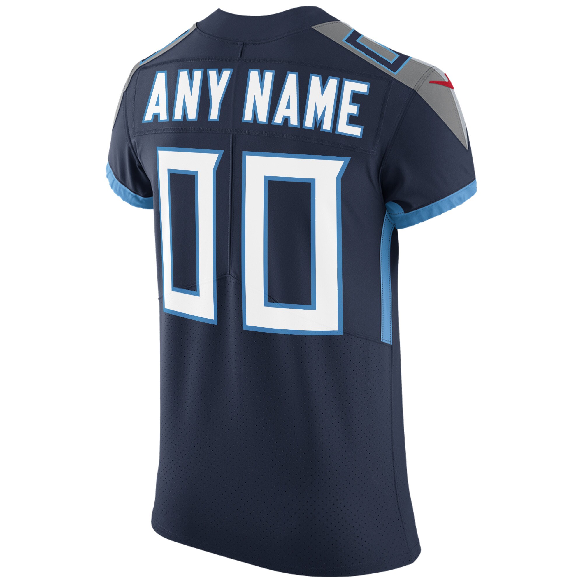 Tennessee Titans Nike Vapor Untouchable Custom Elite Jersey - Navy - vstockx