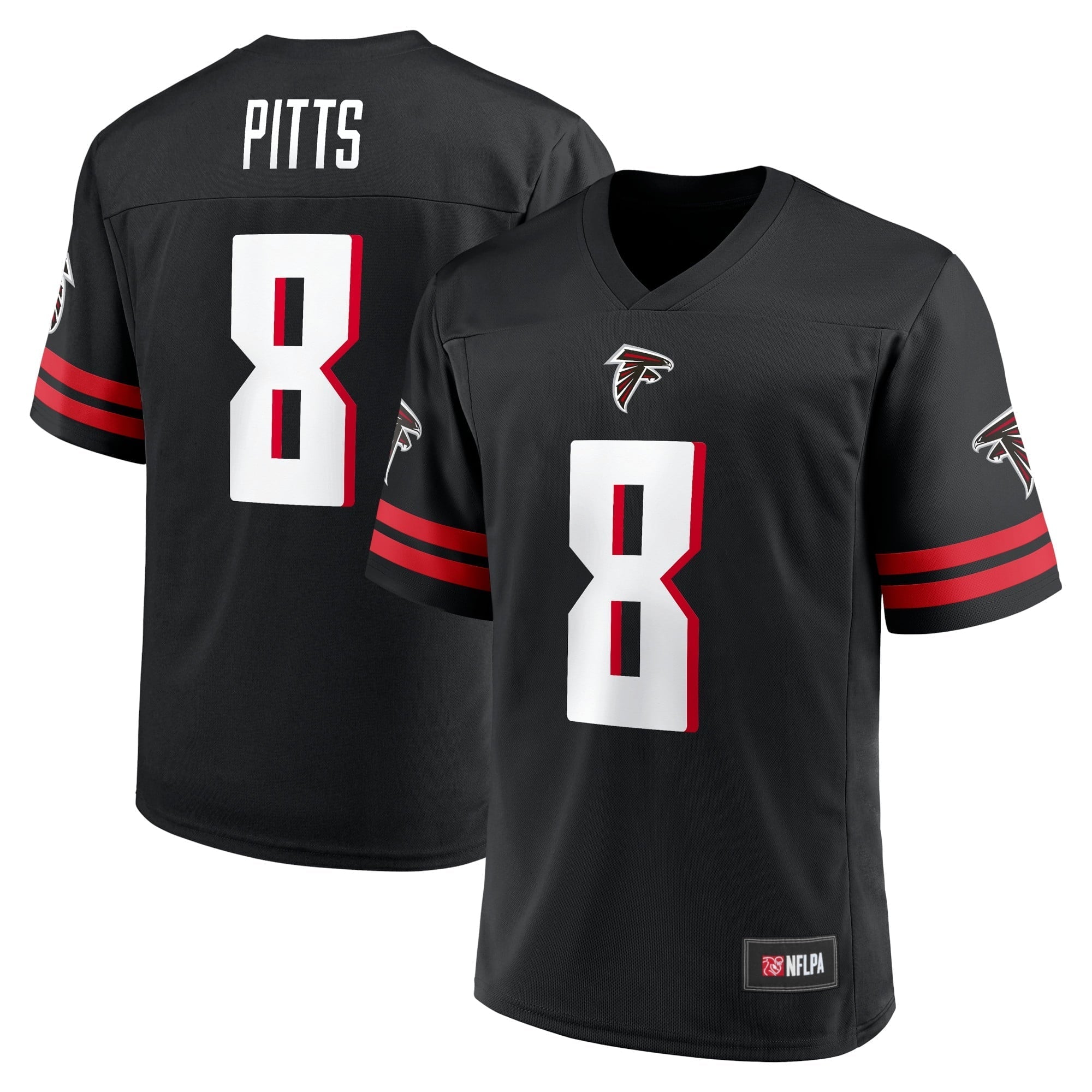 Men's Fanatics Branded Kyle Pitts Black Atlanta Falcons Replica Player Jersey - vstockx