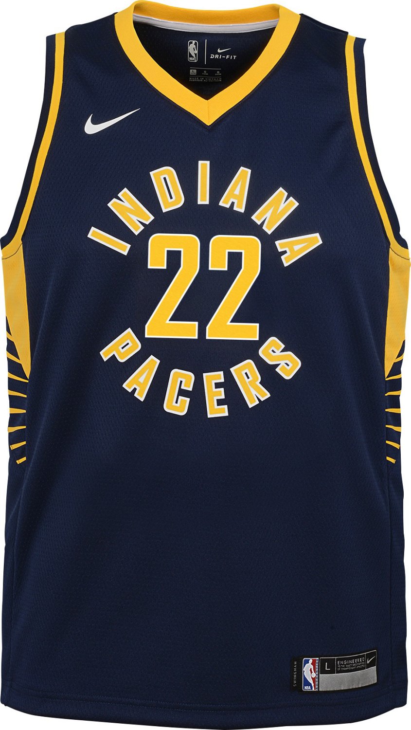 Nike Boys' Indiana Pacers Leaf Swingman Icon Jersey - vstockx
