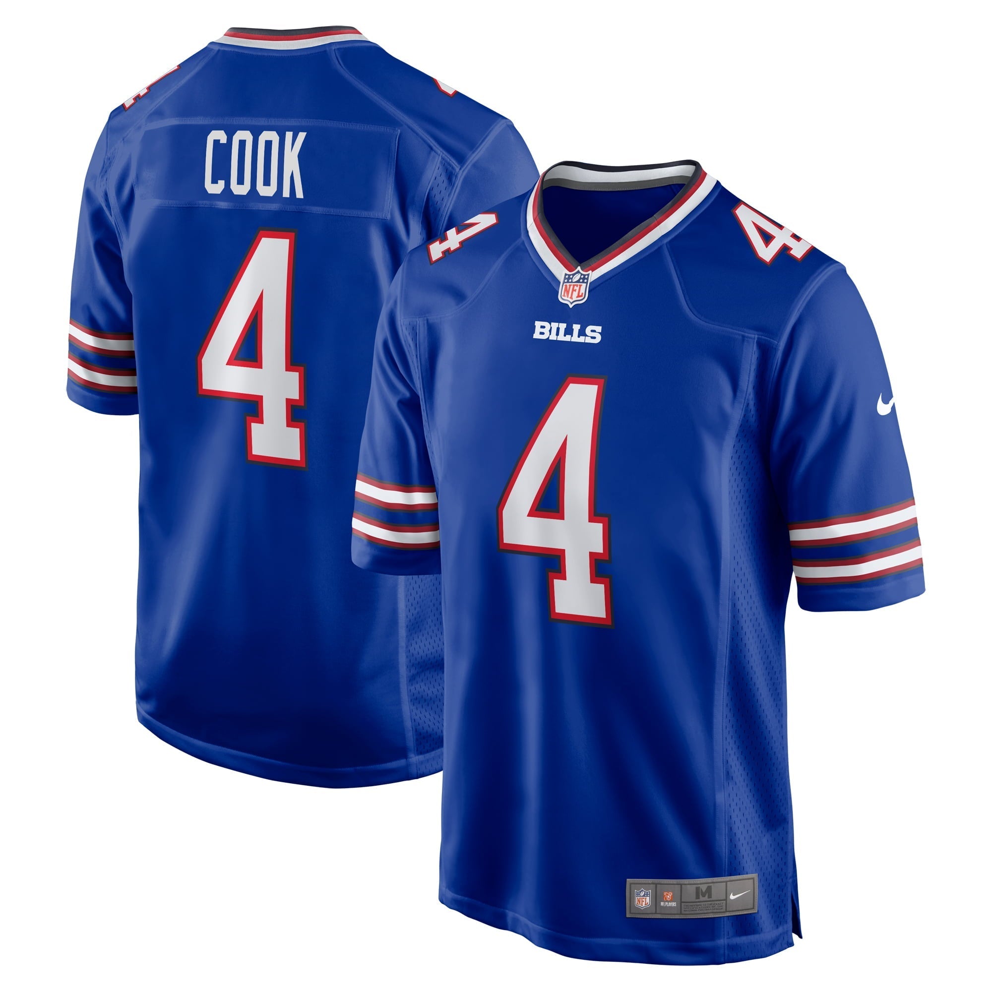 Men's Nike James Cook Royal Buffalo Bills Game Player Jersey - vstockx