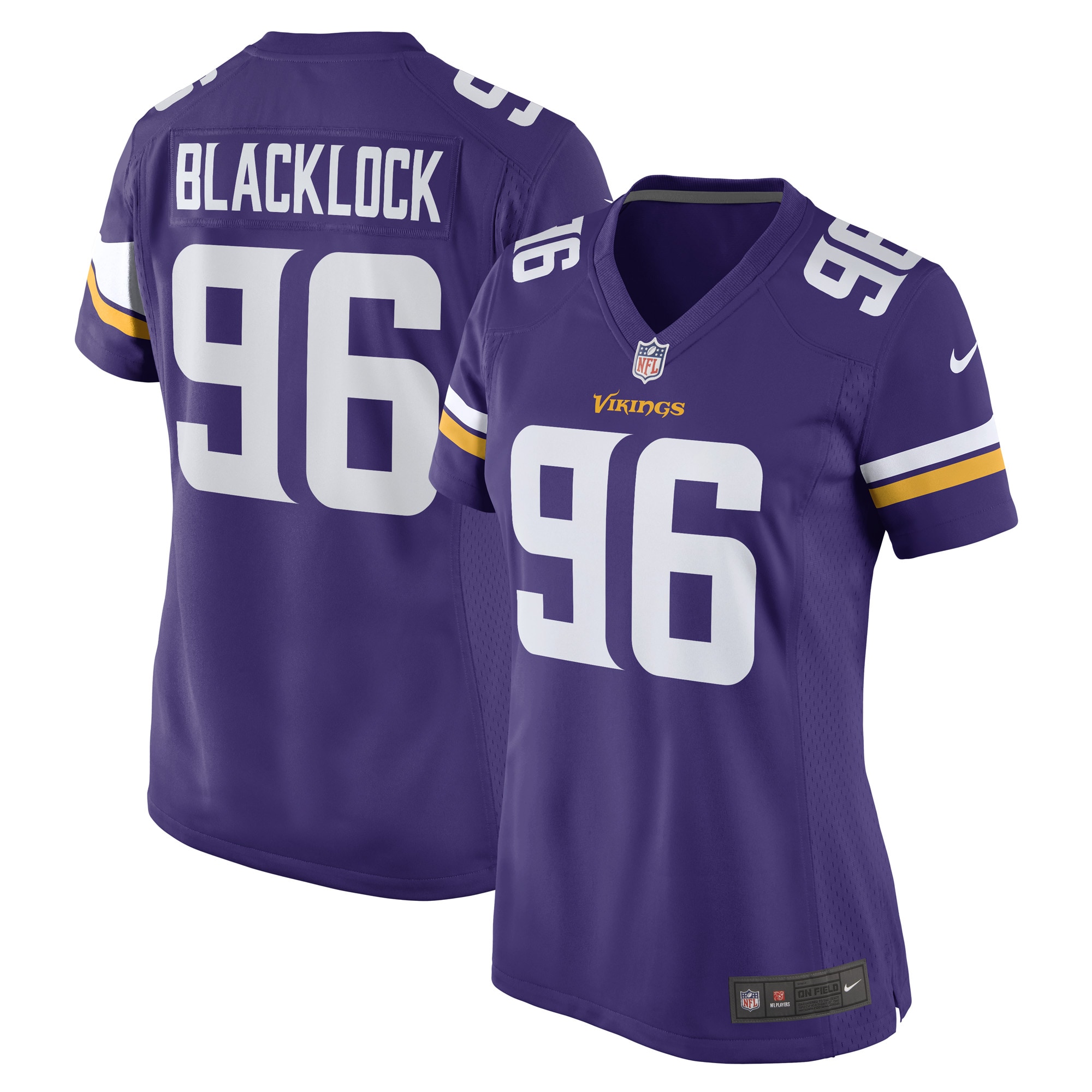 Ross Blacklock Minnesota Vikings Nike Women's Game Player Jersey - Purple - vstockx