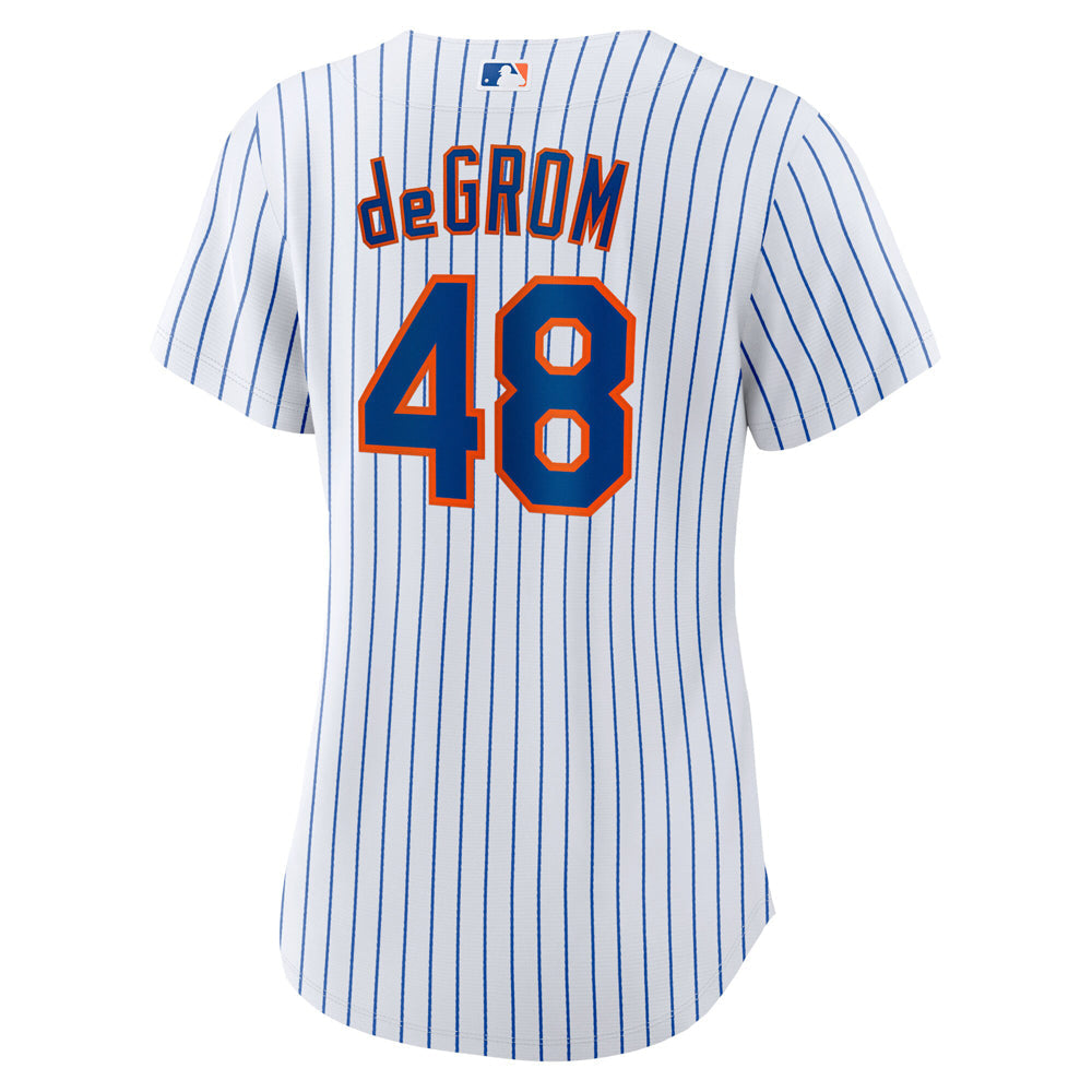 Women's New York Mets Jacob deGrom Home Player Jersey - White - vstockx