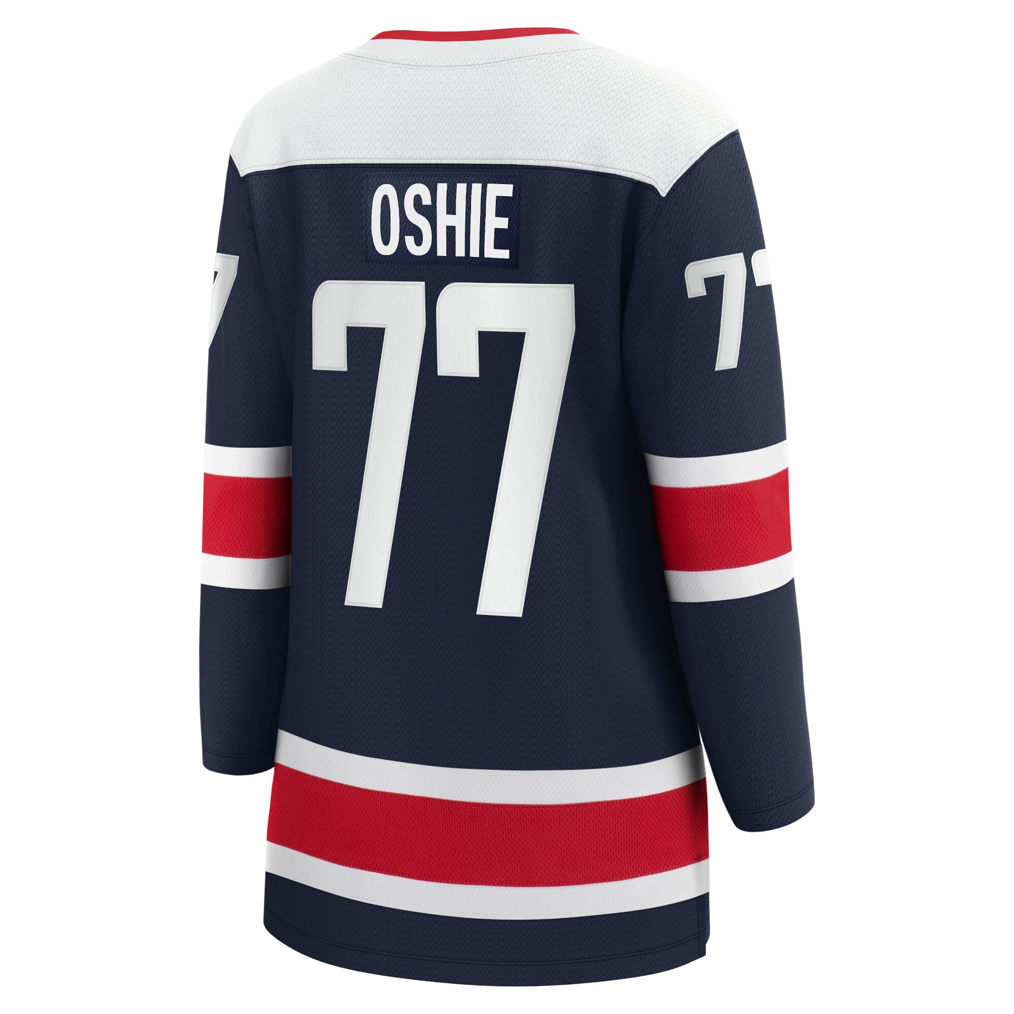 TJ Oshie Washington Capitals Fanatics Branded Women's 2020/21 Alternate Premier Breakaway Player Jersey - Navy - vstockx
