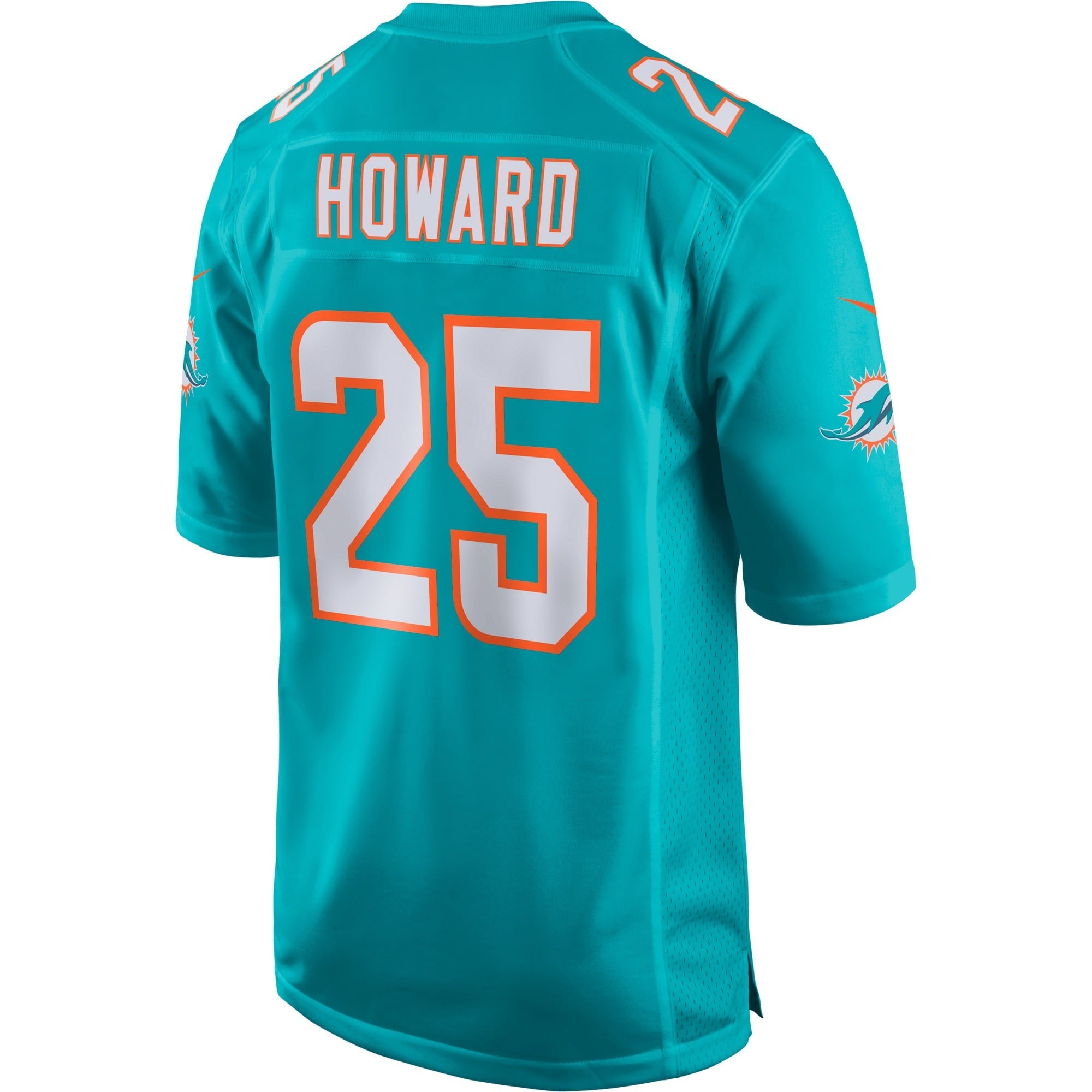 Men's Nike Xavien Howard Aqua Miami Dolphins Game Jersey - vstockx