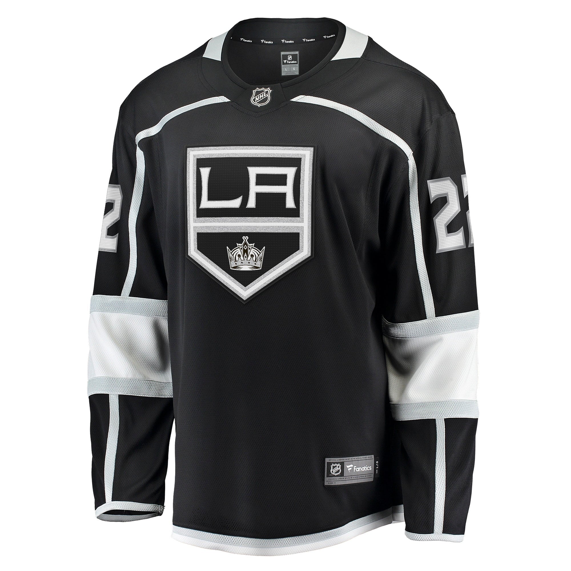 Men's Fanatics Branded Kevin Fiala Black Los Angeles Kings Home Breakaway Player Jersey - vstockx