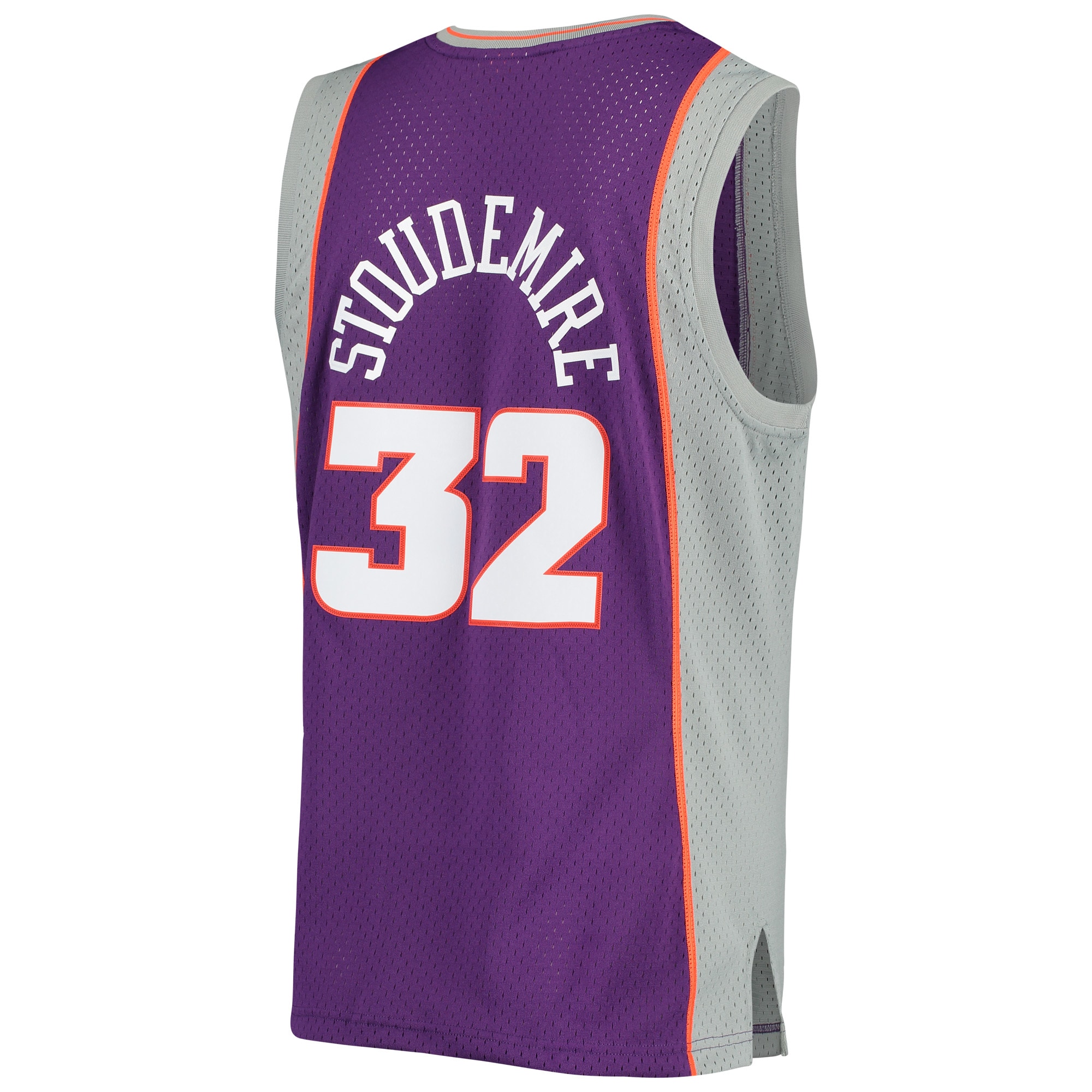 Amar'e Stoudemire Phoenix Suns Mitchell & Ness 2001/02 Hardwood Classics Swingman Jersey - Purple - vstockx