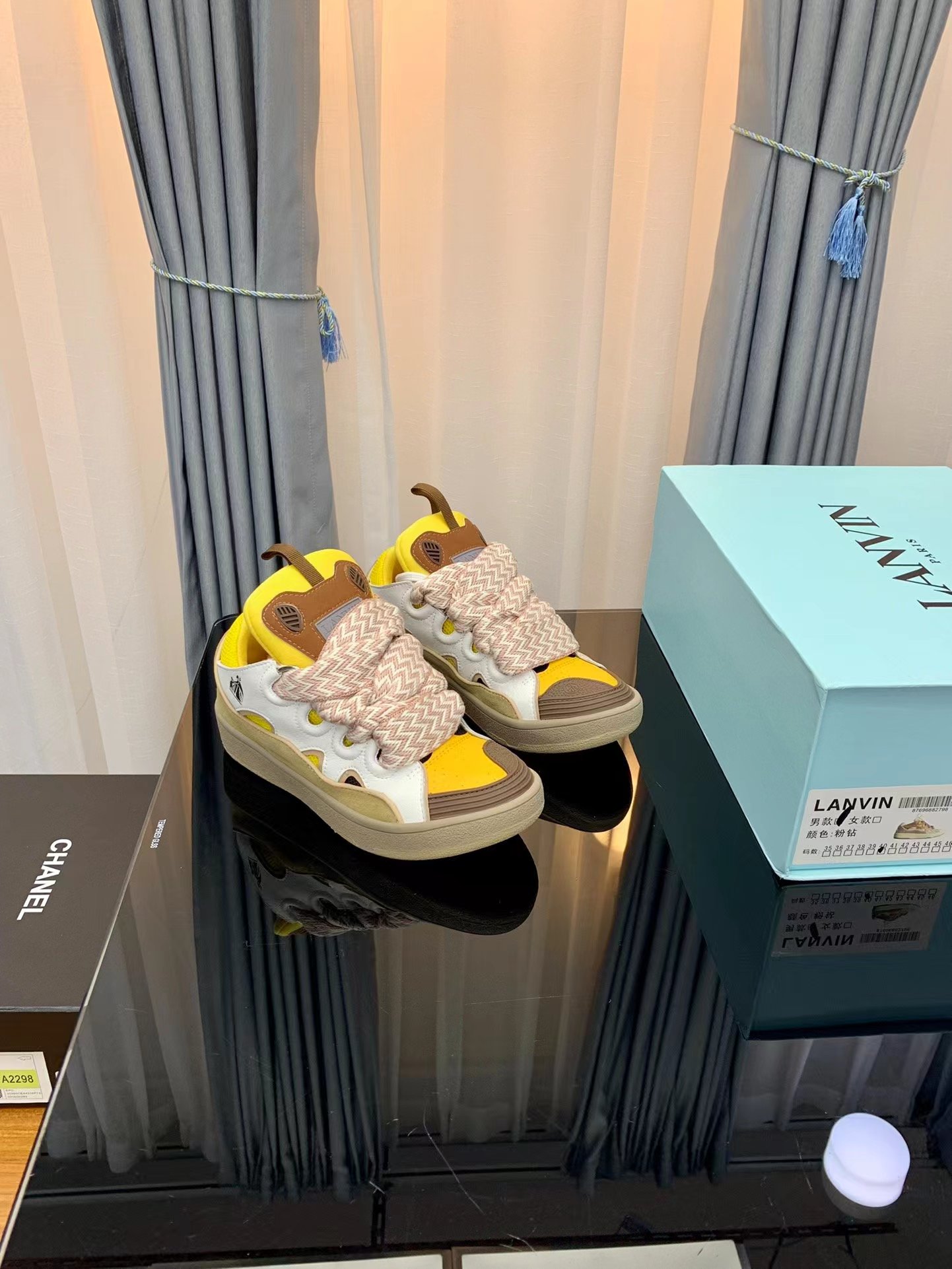 Lanvin Leather Curb yolk - vstockx