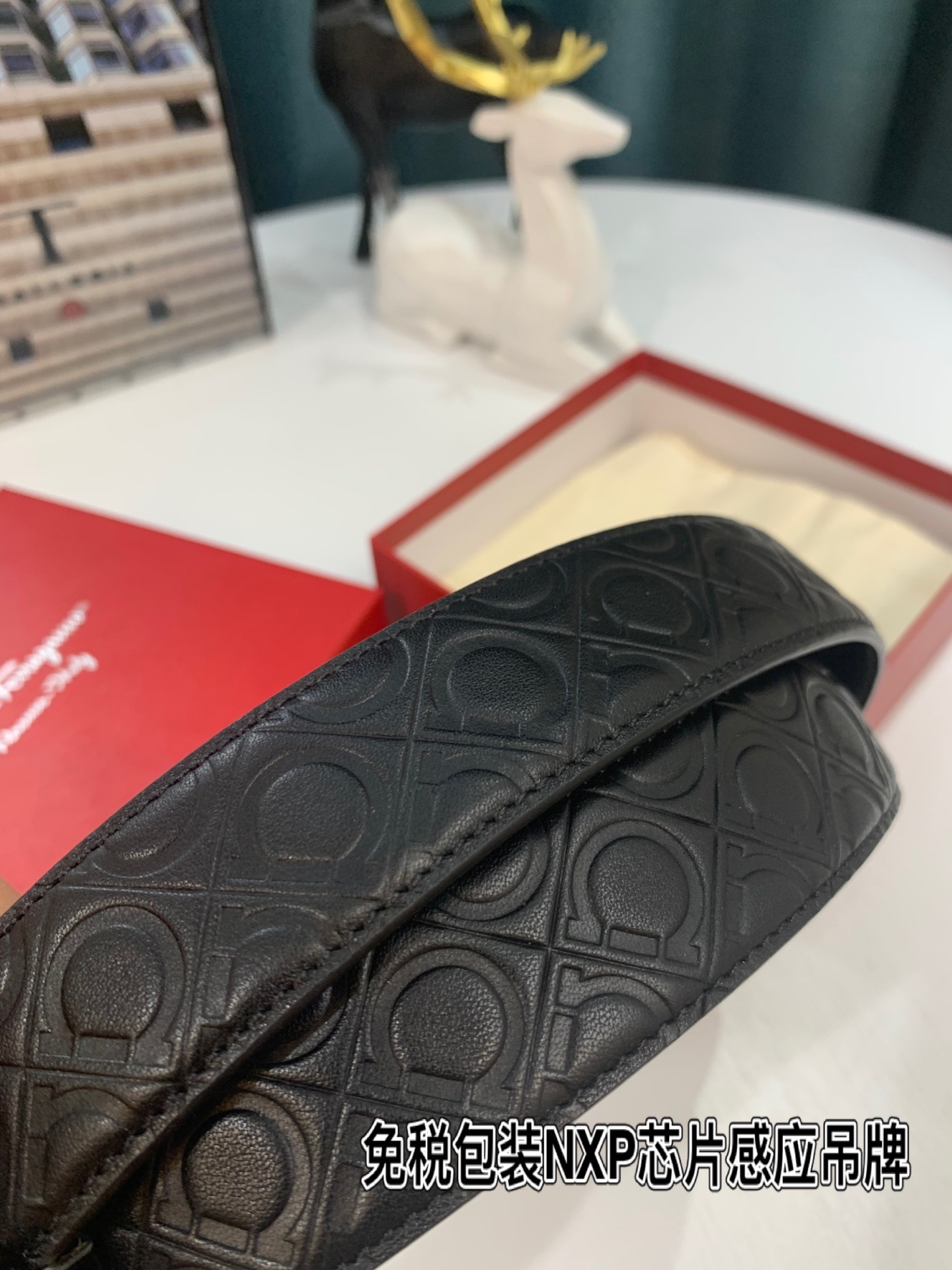 Streetwear Belt Ferragamo 319171 size:3.5cm - vstockx