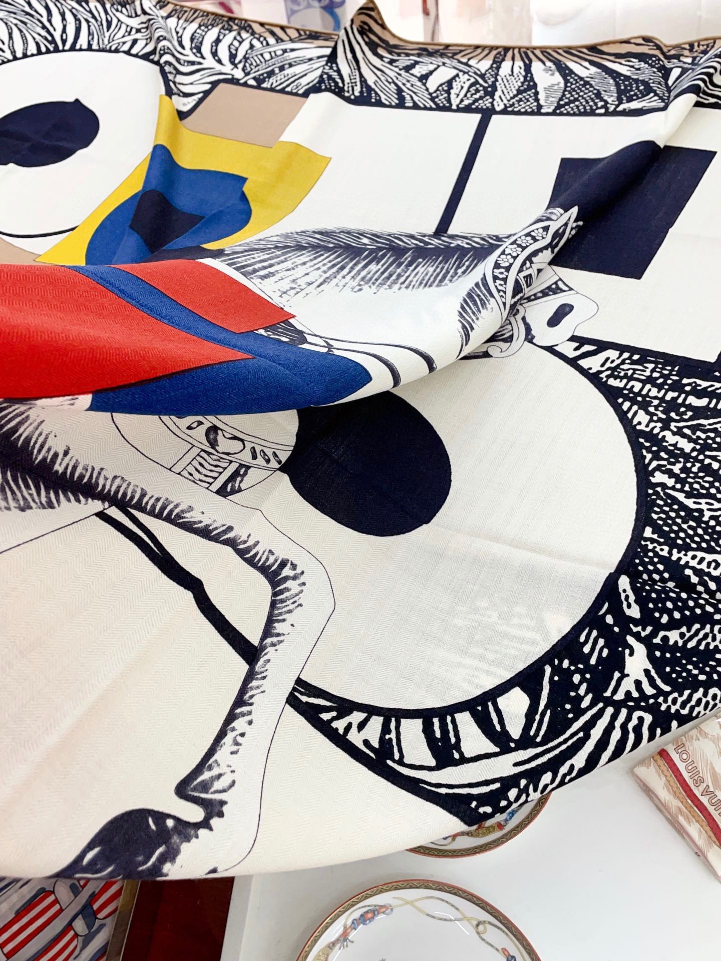 Streetwear Scarf Hermes 328844 size: 140cm*140cm - vstockx