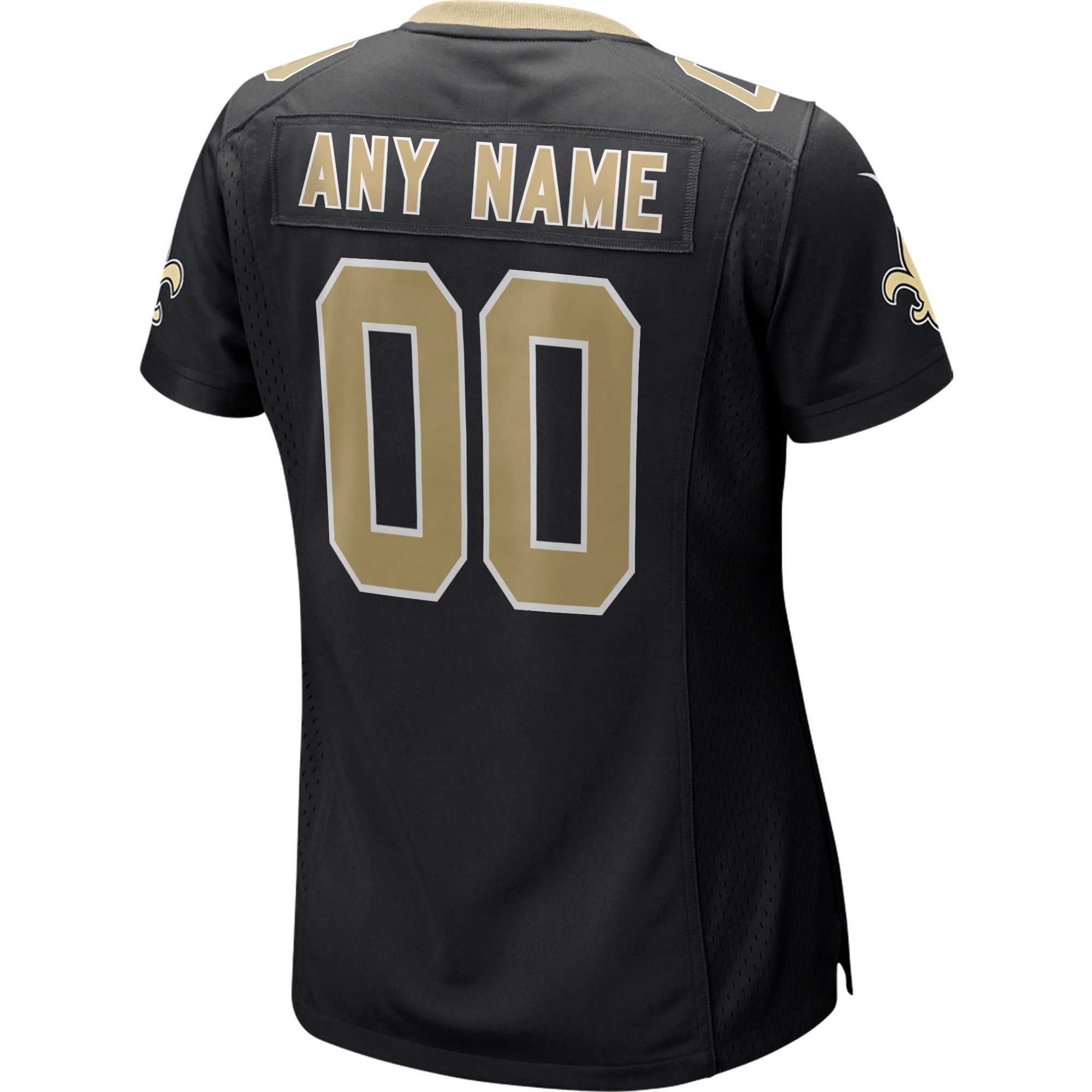 New Orleans Saints Nike Women's Custom Game Jersey - Black - vstockx