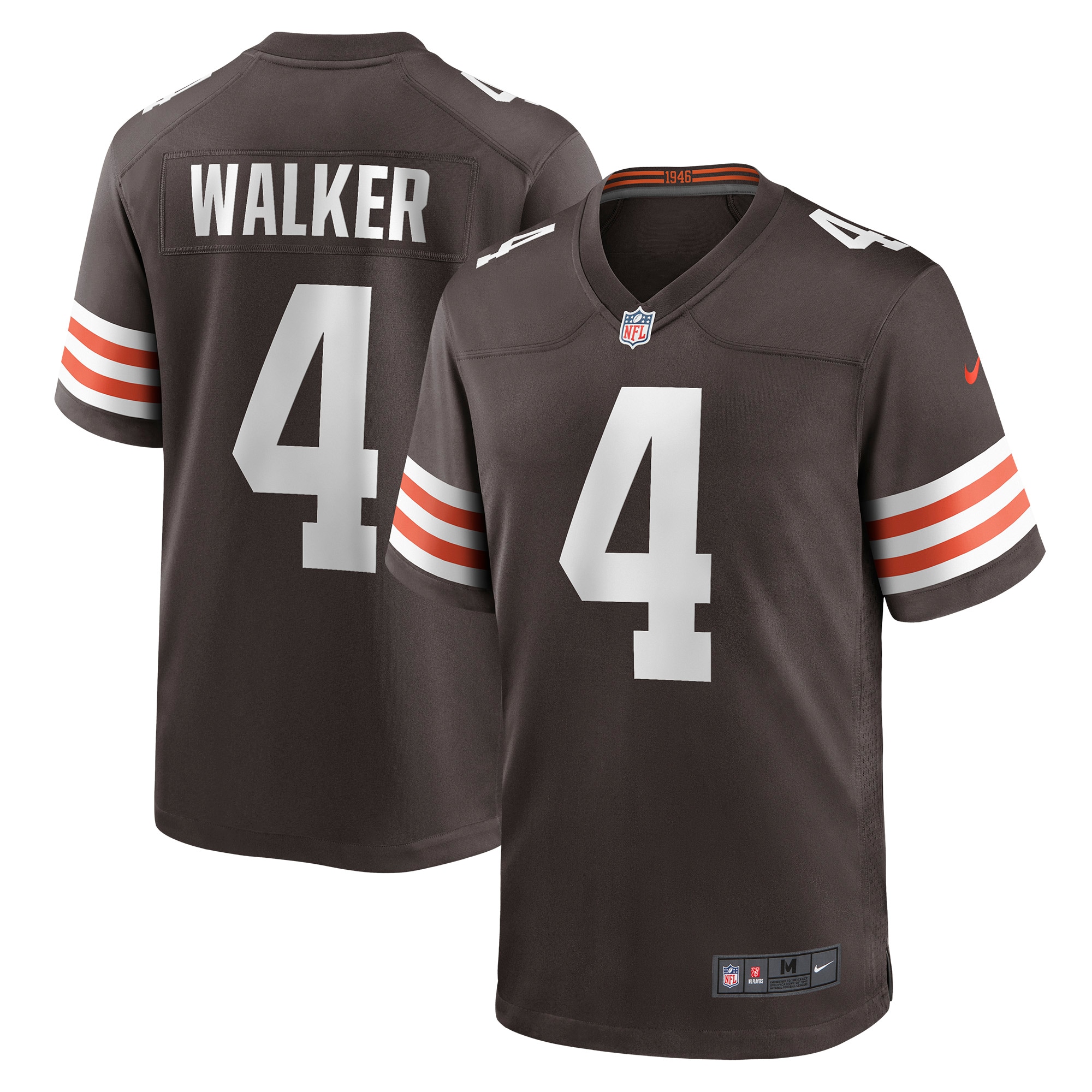 Anthony Walker Cleveland Browns Nike Game Player Jersey - Brown - vstockx
