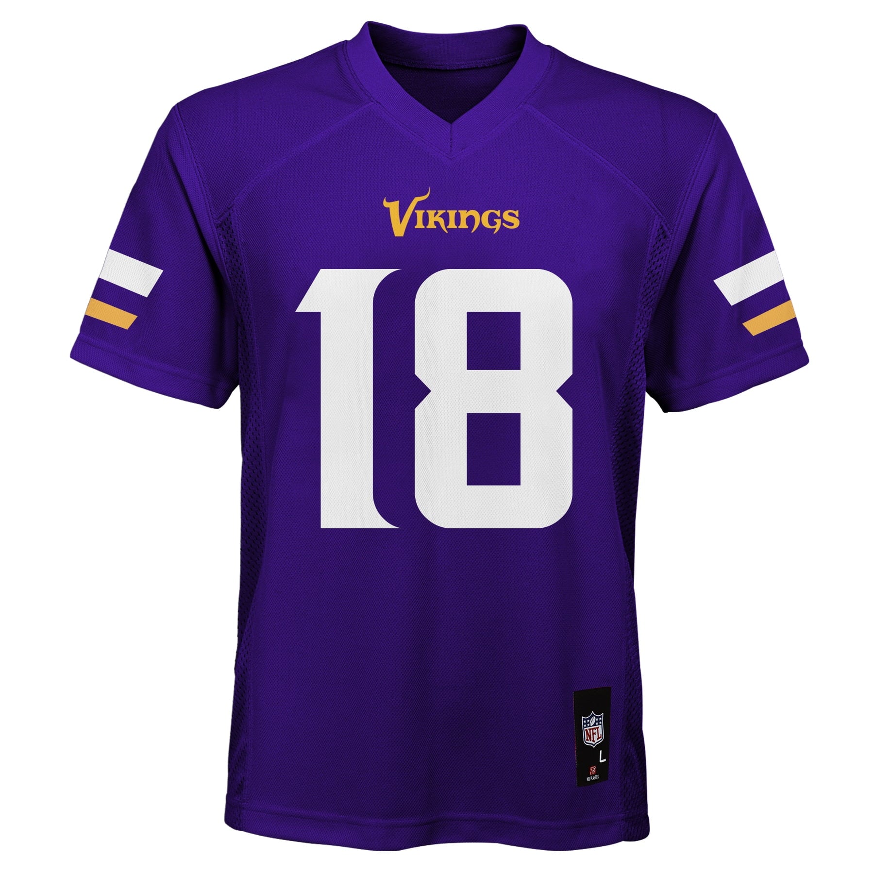 Youth Nike Justin Jefferson Purple Minnesota Vikings Game Jersey - vstockx
