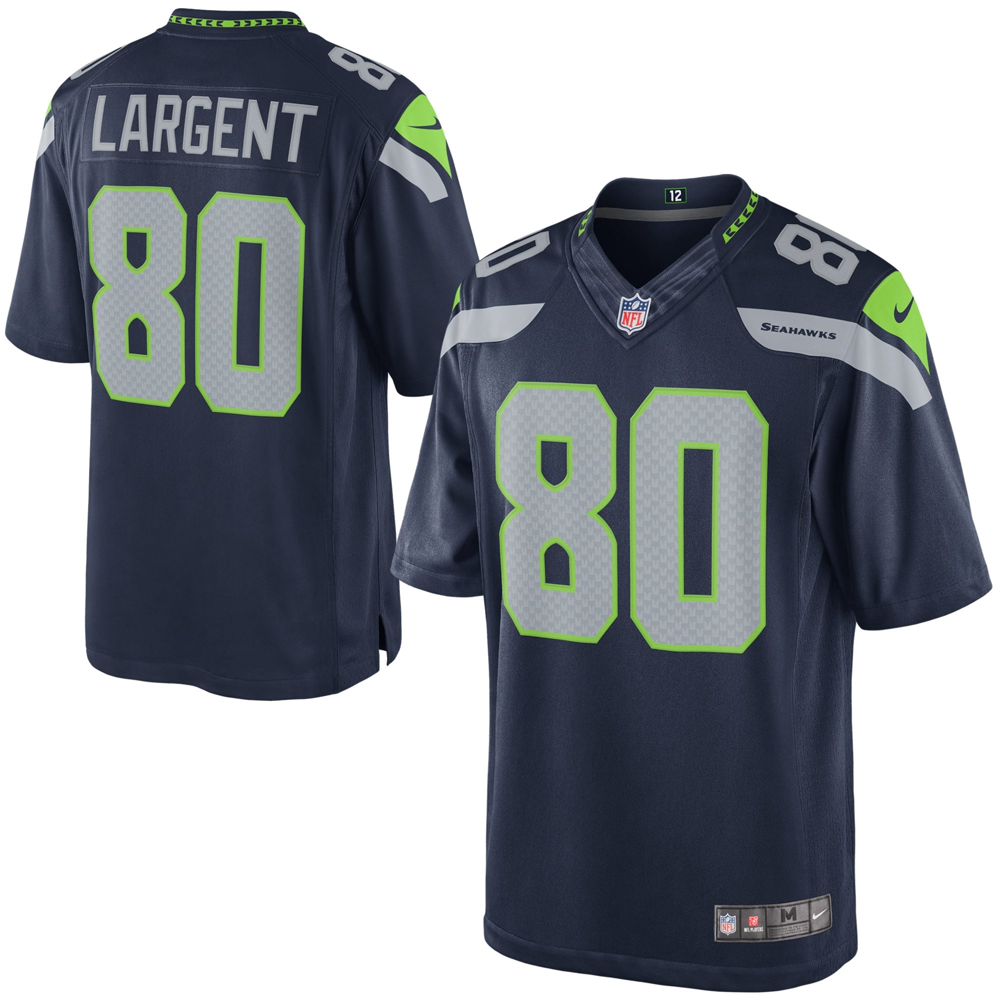Steve Largent Seattle Seahawks Nike Retired Player Limited Jersey - College Navy - vstockx