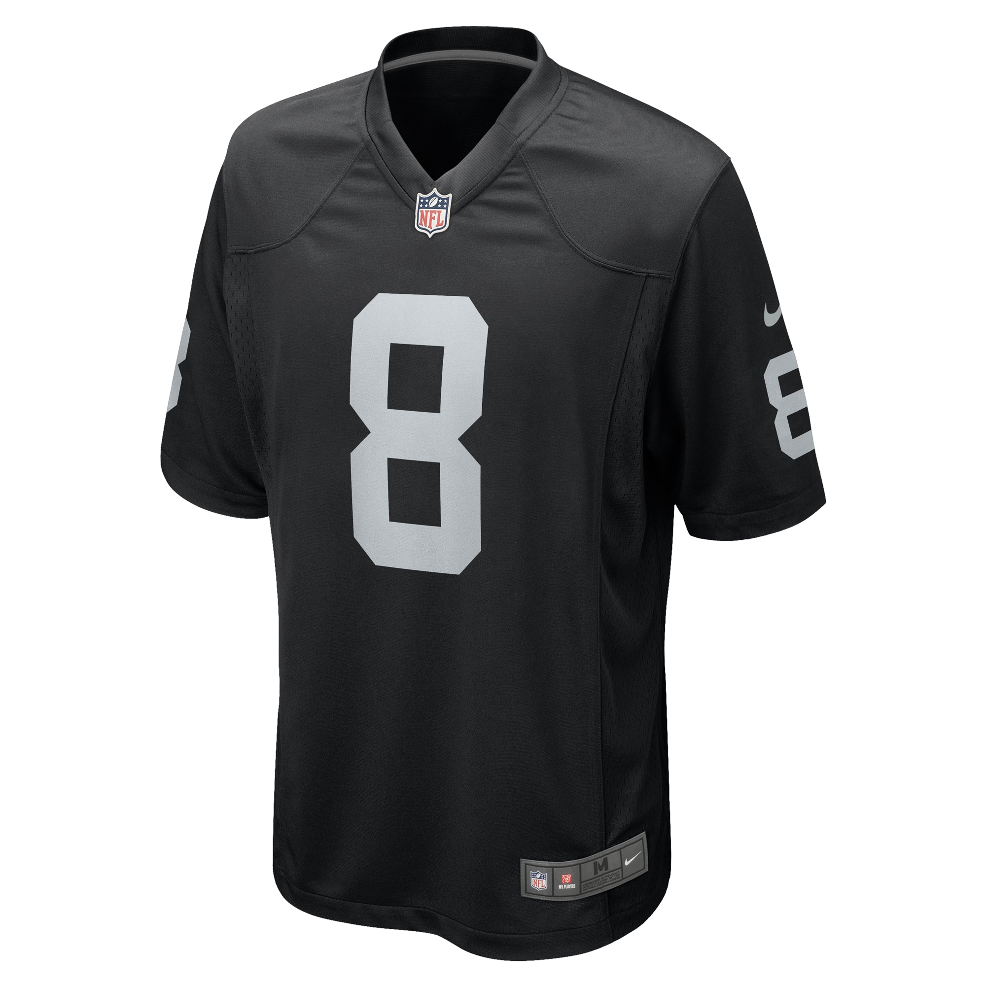 Josh Jacobs Las Vegas Raiders Nike Game Player Jersey - Black - vstockx