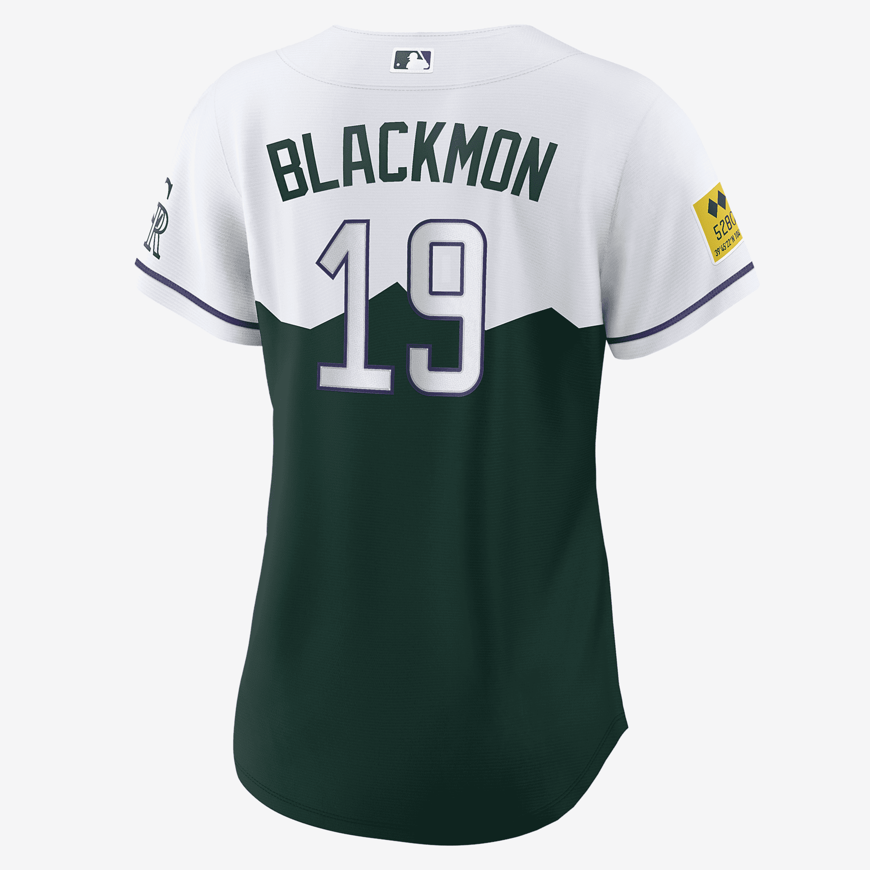 MLB Colorado Rockies City Connect (Charlie Blackmon) Women's Replica Baseball Jersey - White/Green - vstockx