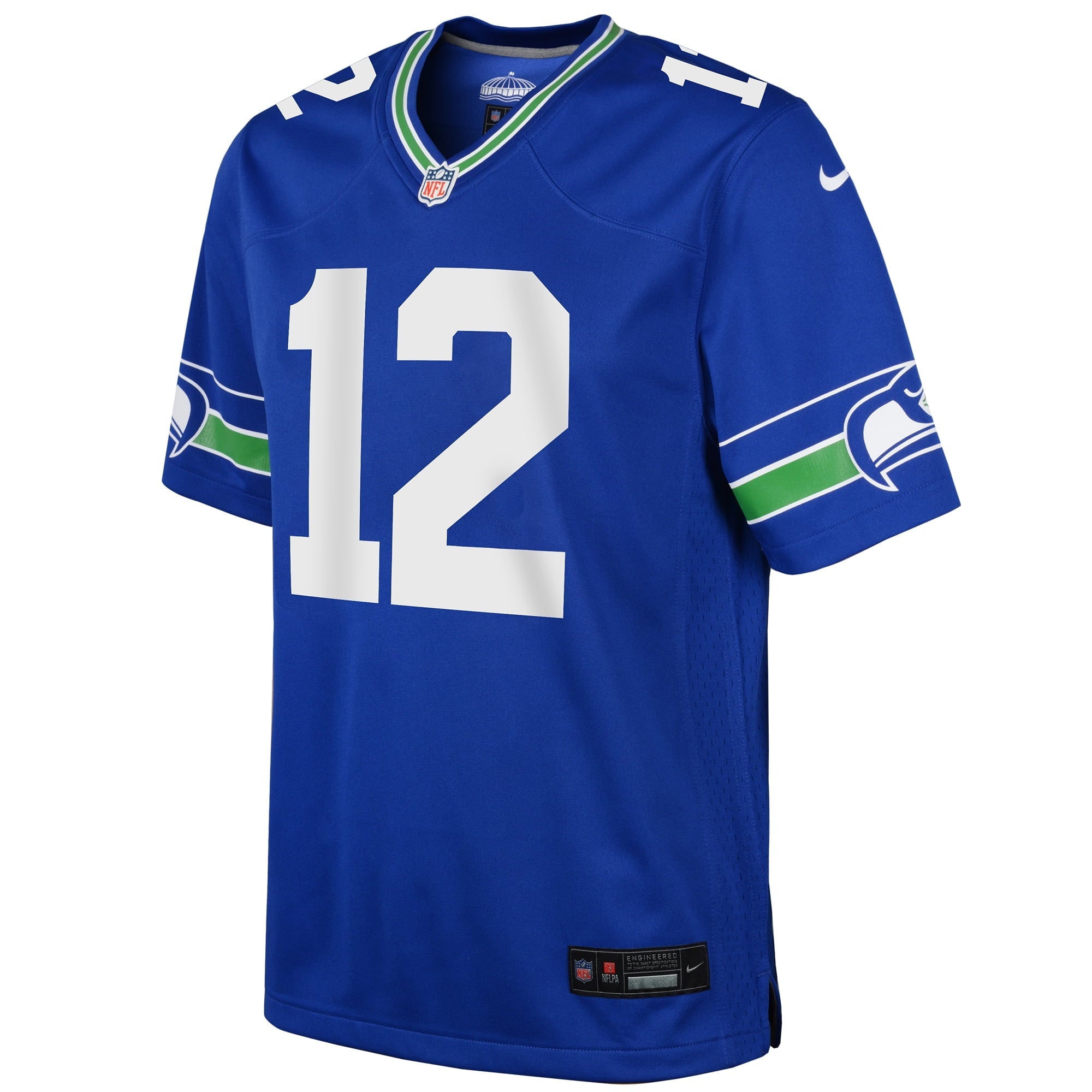 Youth Nike 12th Fan Royal Seattle Seahawks Game Jersey - vstockx