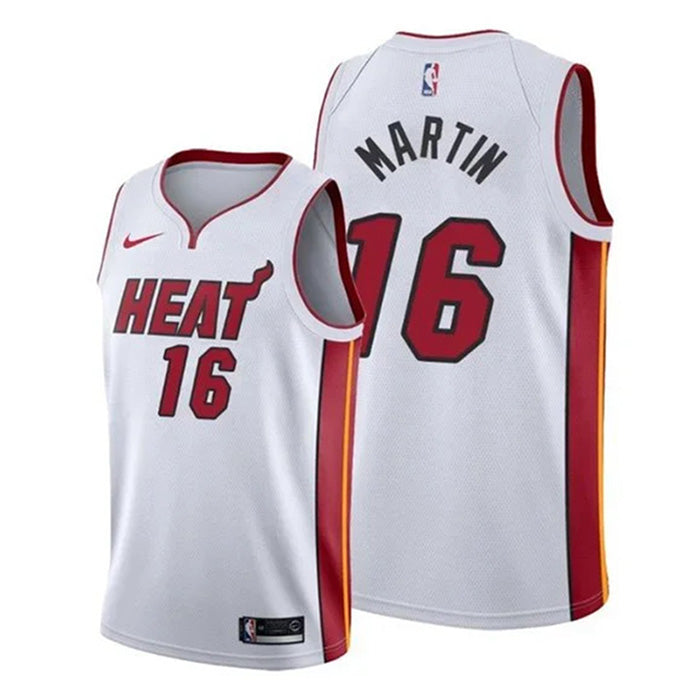 Youth Miami Heat Caleb Martin Association Jersey - White - vstockx