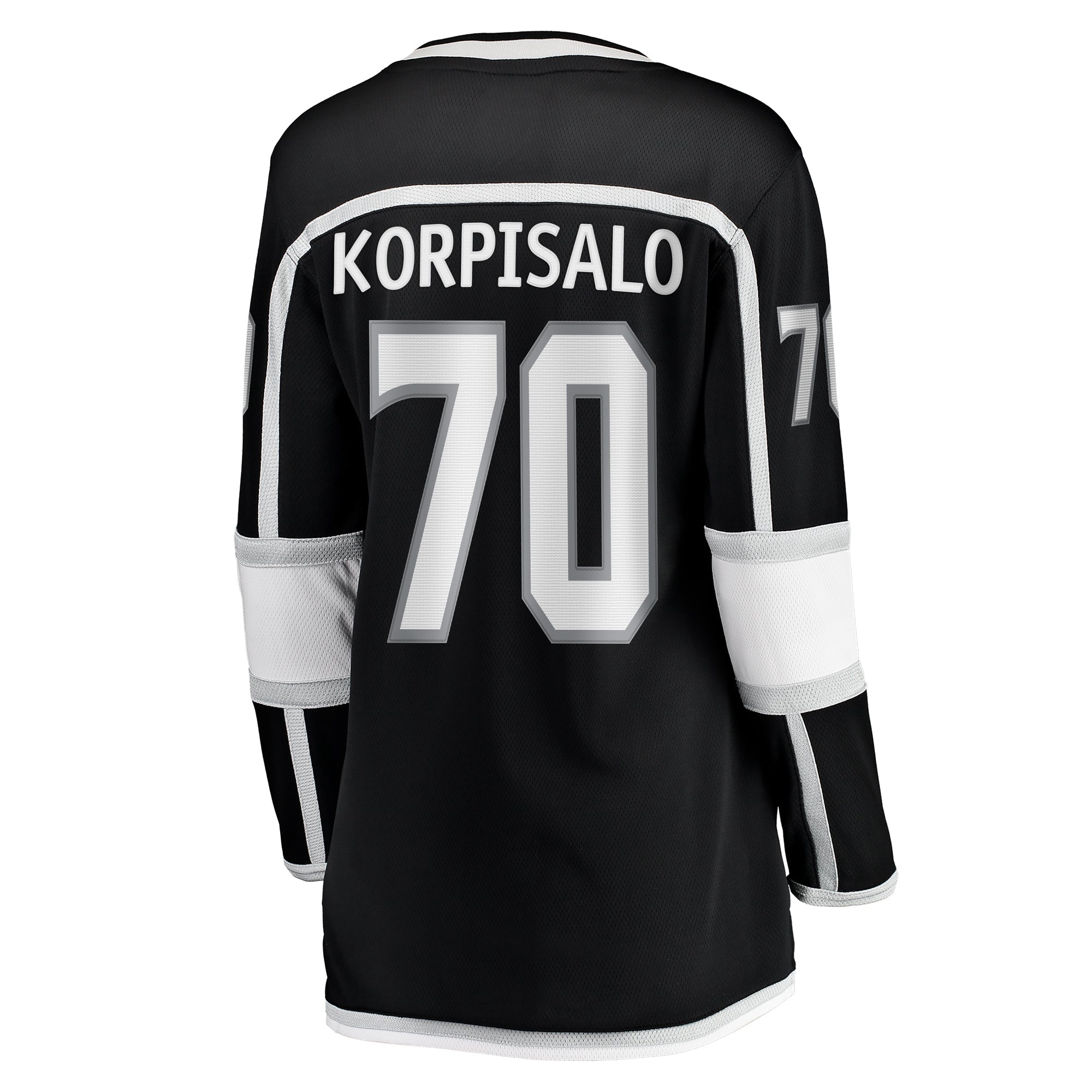 Women's Fanatics Branded Joonas Korpisalo Black Los Angeles Kings Home Breakaway Jersey - vstockx