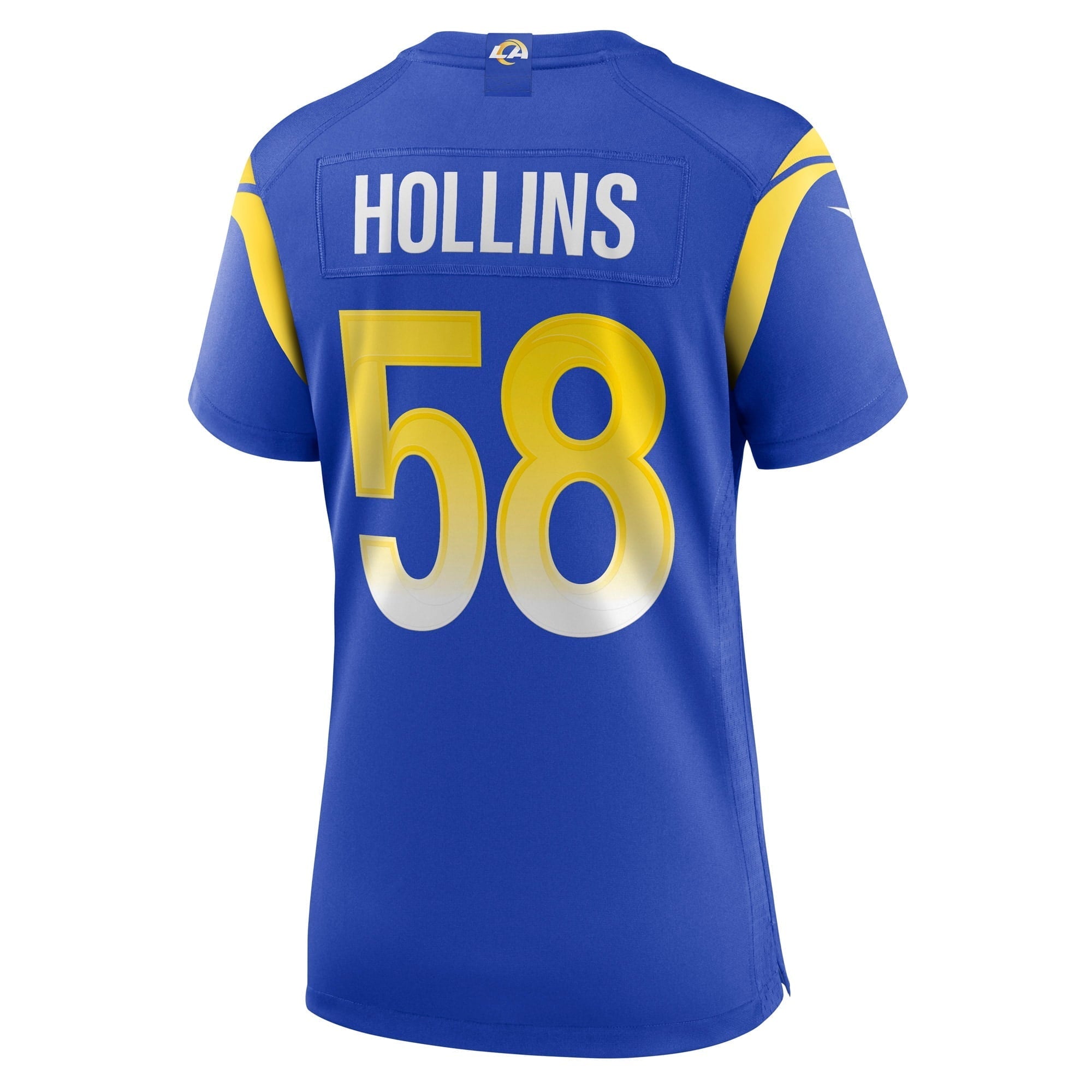 Women's Nike Justin Hollins Royal Los Angeles Rams Game Jersey - vstockx