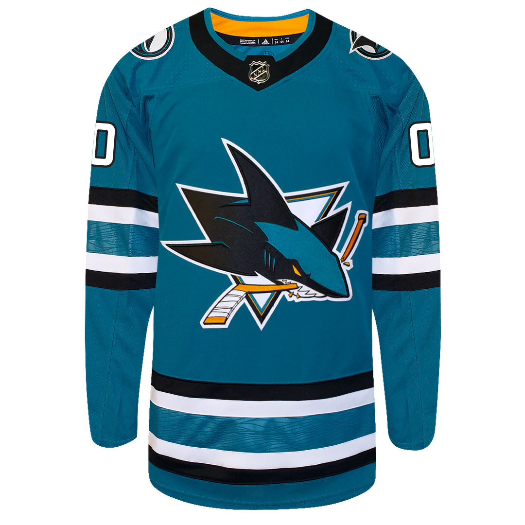 Customizable San Jose Sharks 2022 Adidas Primegreen Authentic NHL Hockey Jersey - vstockx
