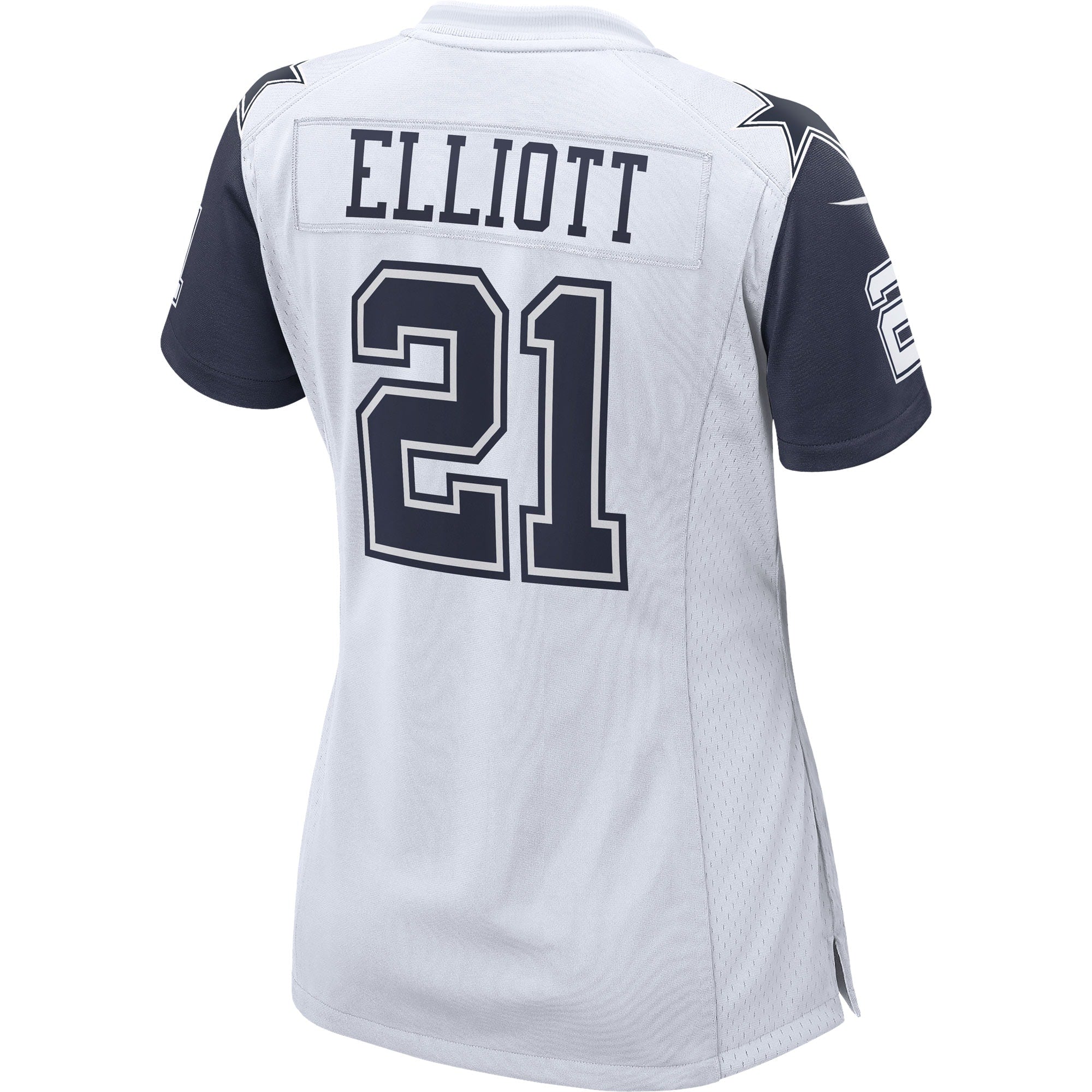 Women's Nike Ezekiel Elliott White Dallas Cowboys Alternate Game Jersey - vstockx