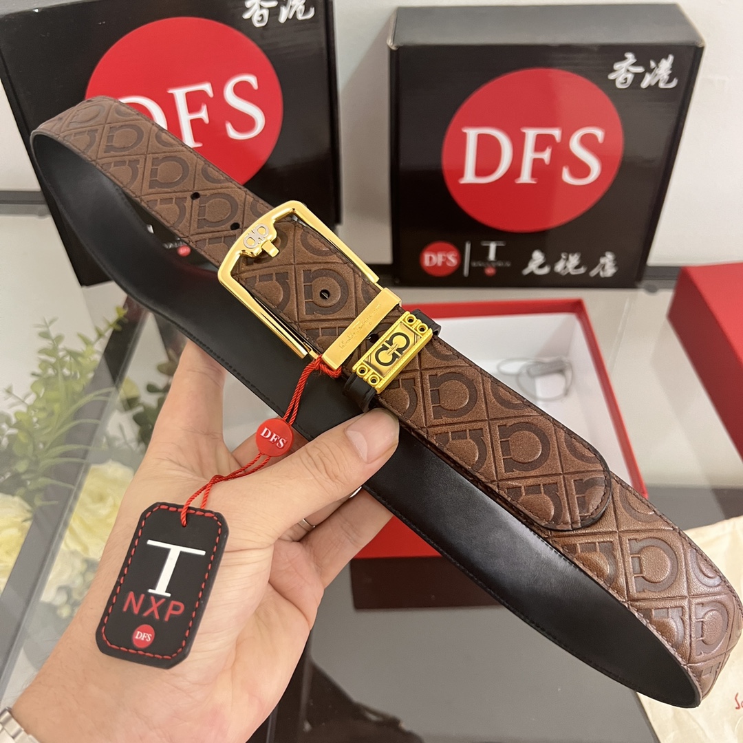 Streetwear Belt Ferragamo 320220 size:3.5cm - vstockx