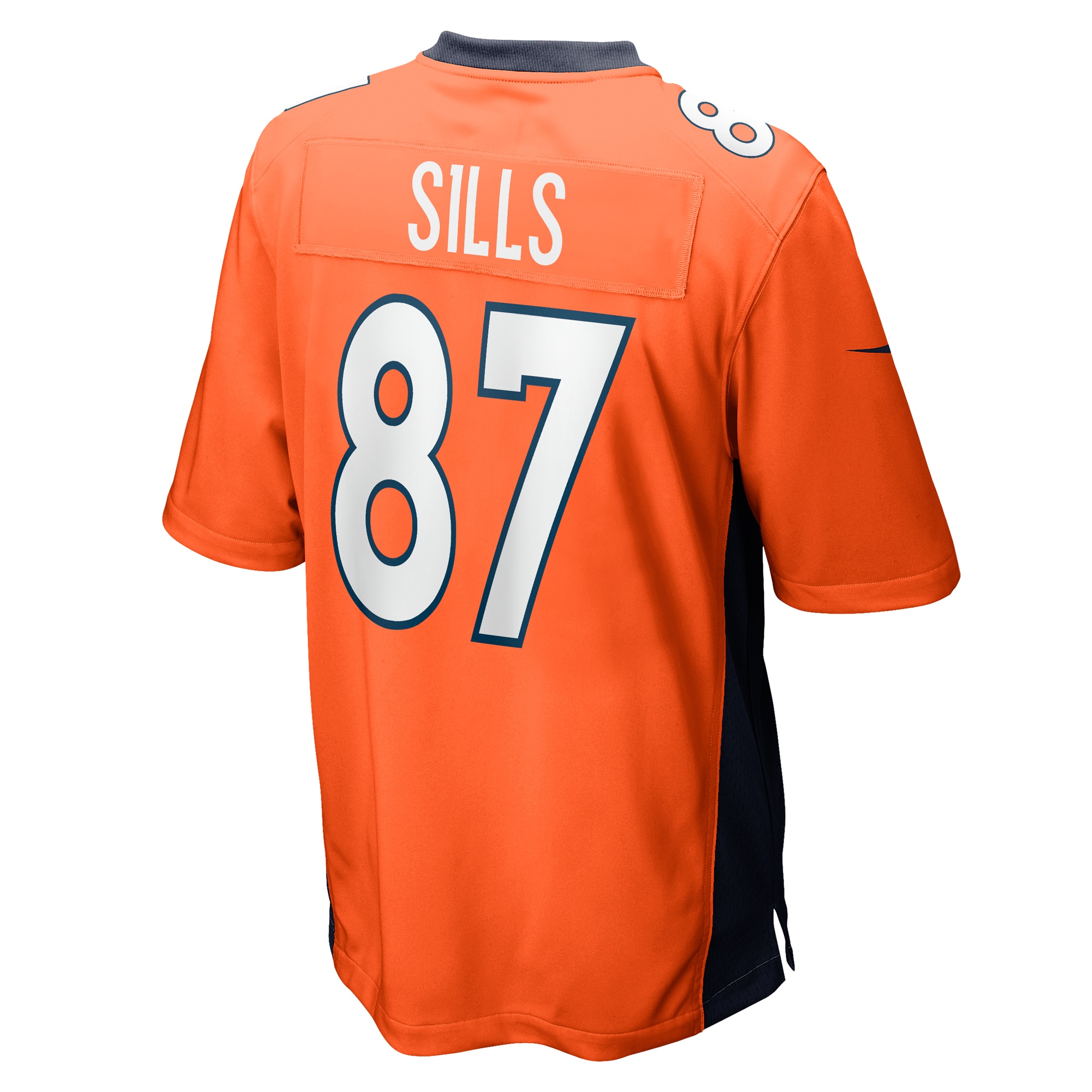 David Sills Denver Broncos Nike Team Game Jersey - Orange - vstockx