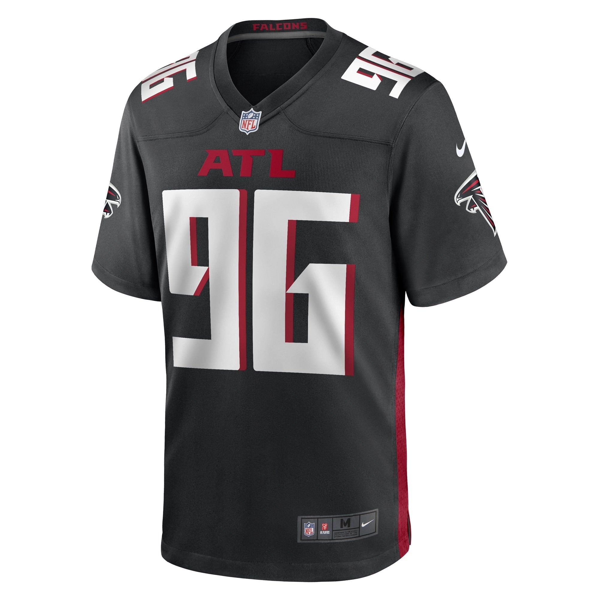 Men's Nike Vincent Taylor Black Atlanta Falcons Game Player Jersey - vstockx
