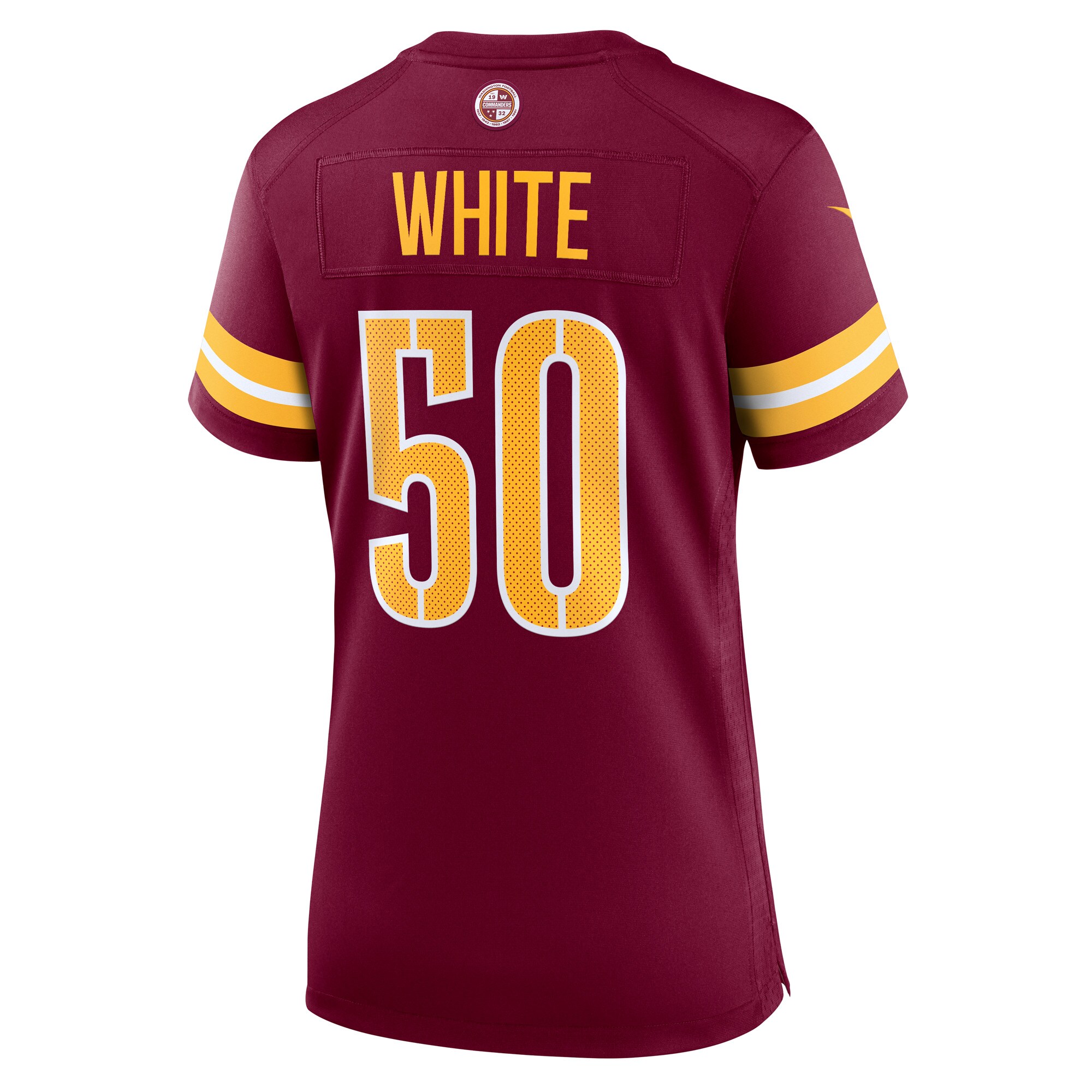 Drew White Washington Commanders Nike Women's Player Game Jersey - Burgundy - vstockx