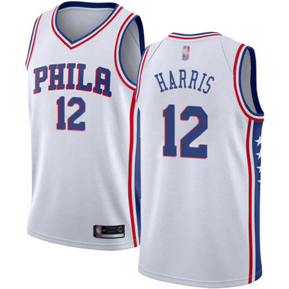 Youth Philadelphia 76ers Tobias Harris Association Jersey - White - vstockx