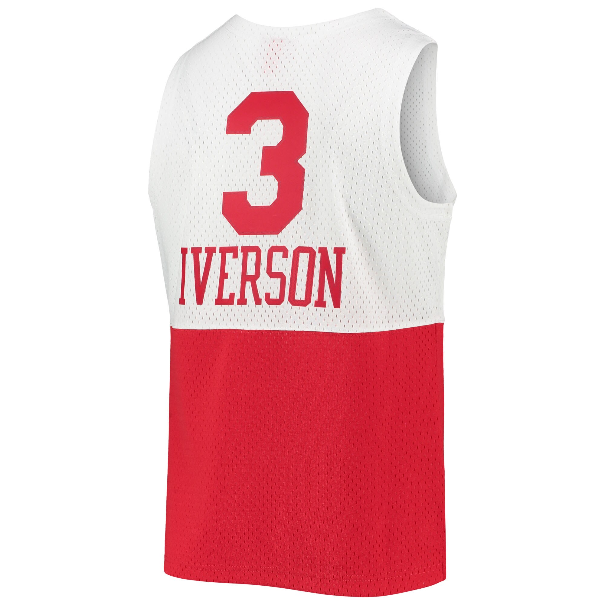Allen Iverson Philadelphia 76ers Mitchell & Ness Hardwood Classics Swingman Jersey - White - vstockx