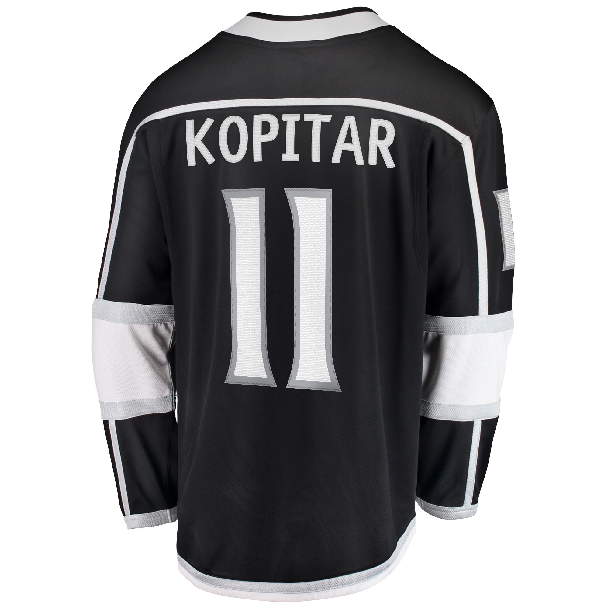 Anze Kopitar Los Angeles Kings Fanatics Branded Home Premier Breakaway Player Jersey - Black - vstockx